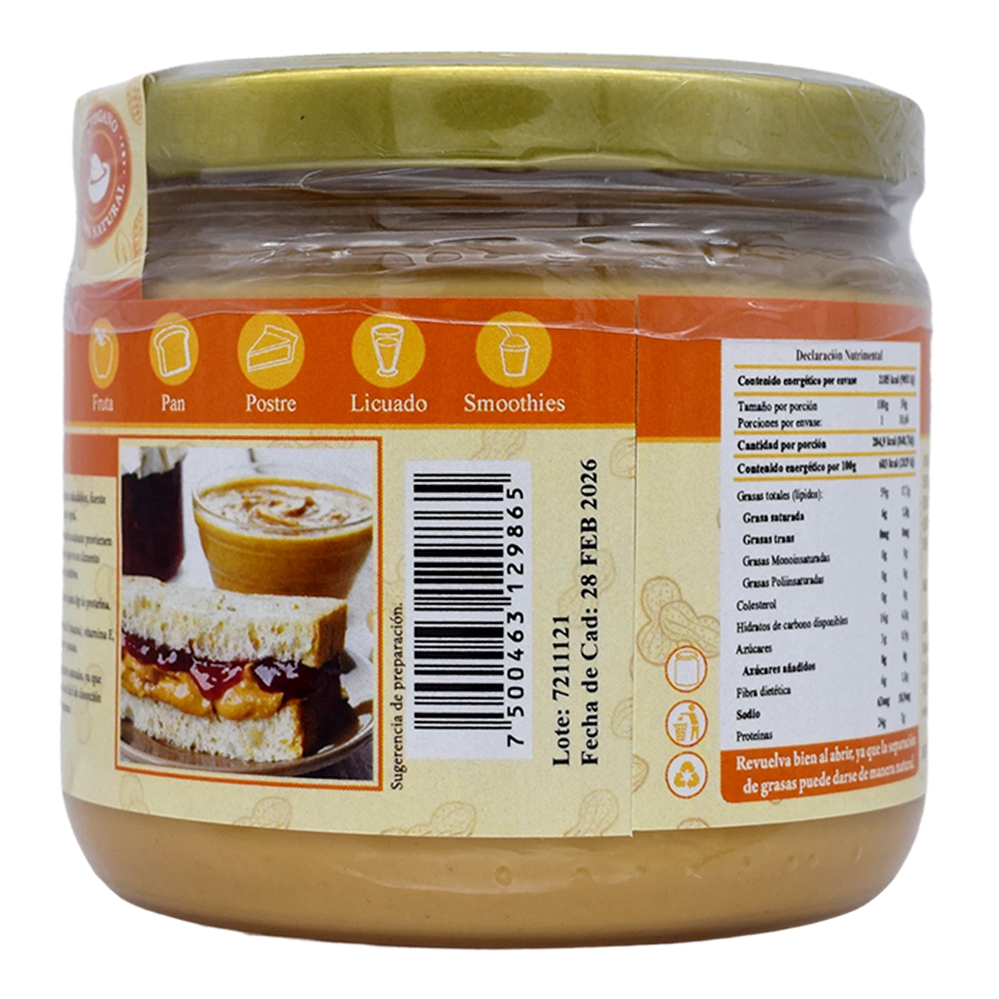 Crema De Cacahuate 320 G