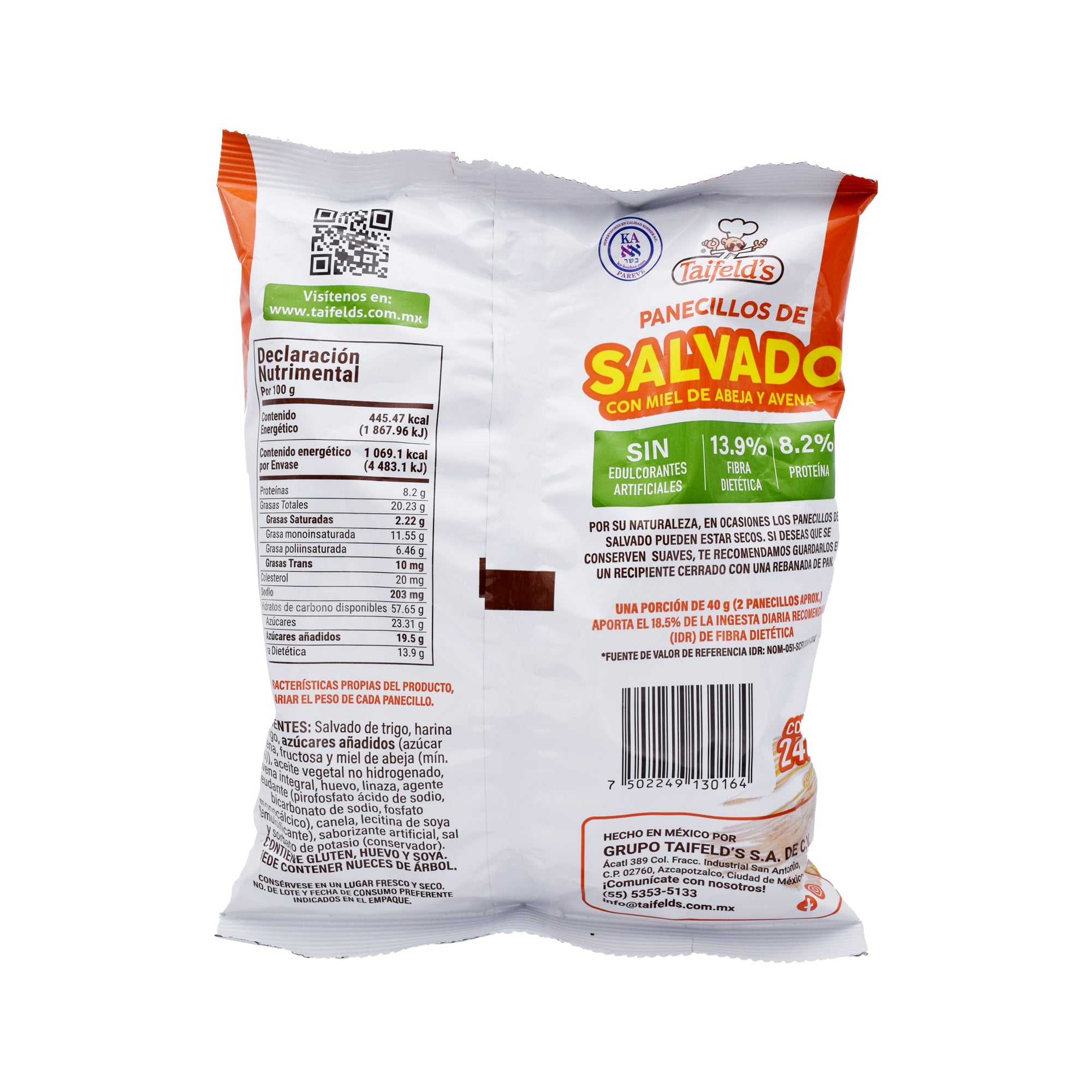 Panecillos De Salvado 240 G