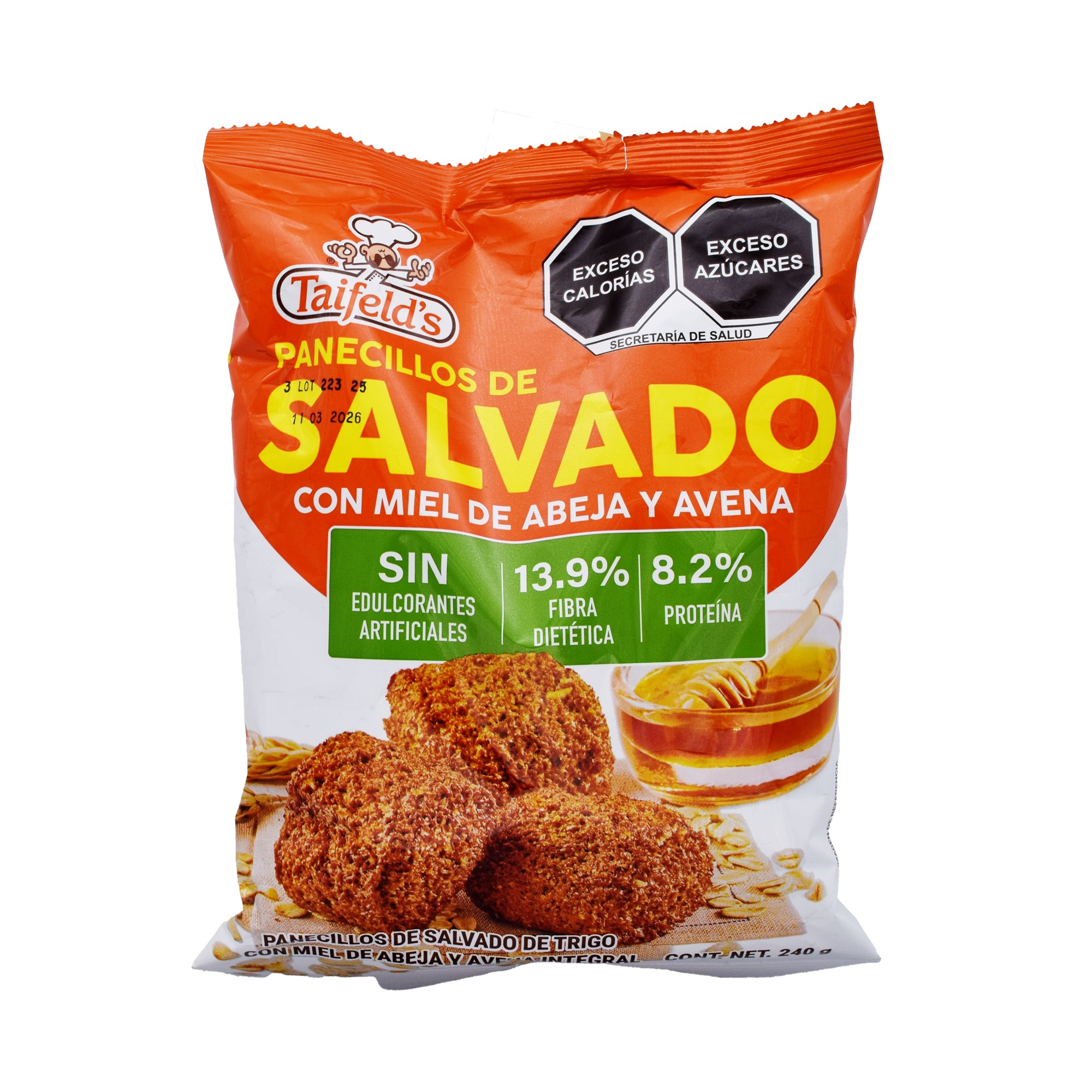 Panecillos De Salvado 240 G