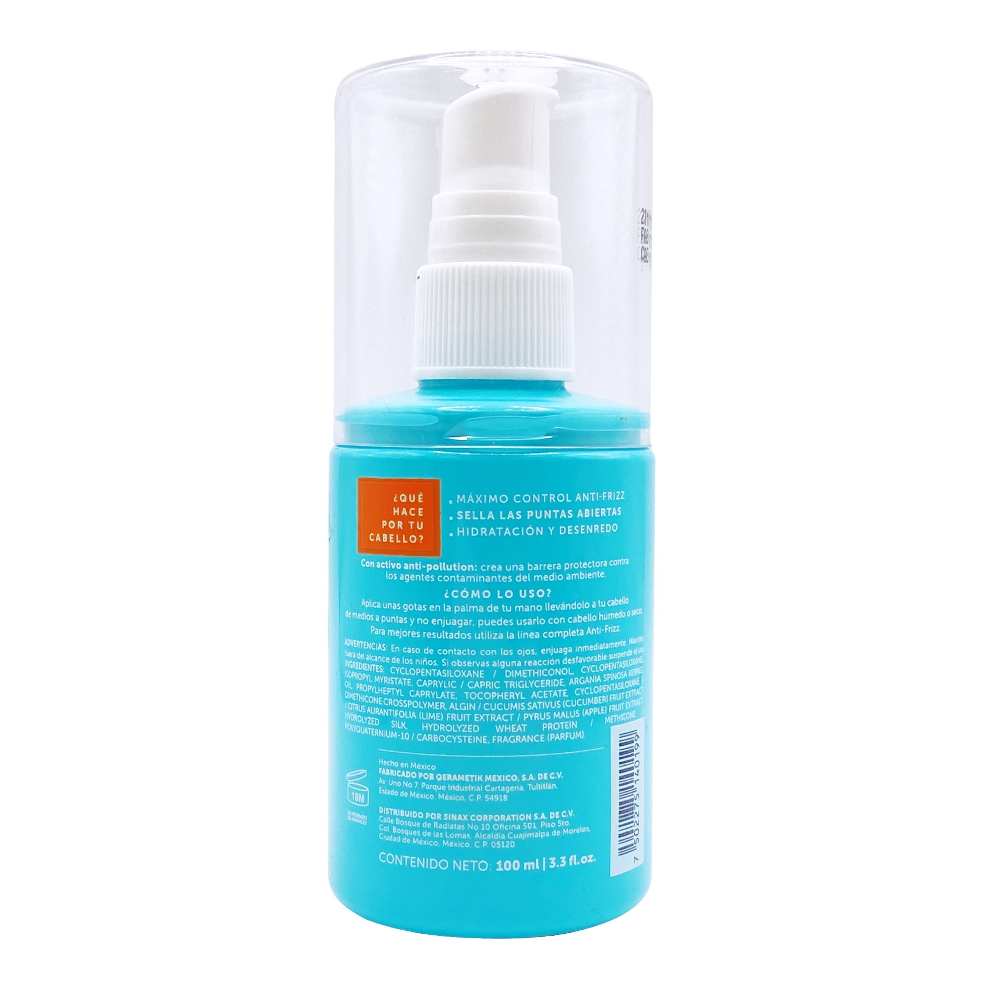 Aceite Capilar Anti Frizz 100 Ml