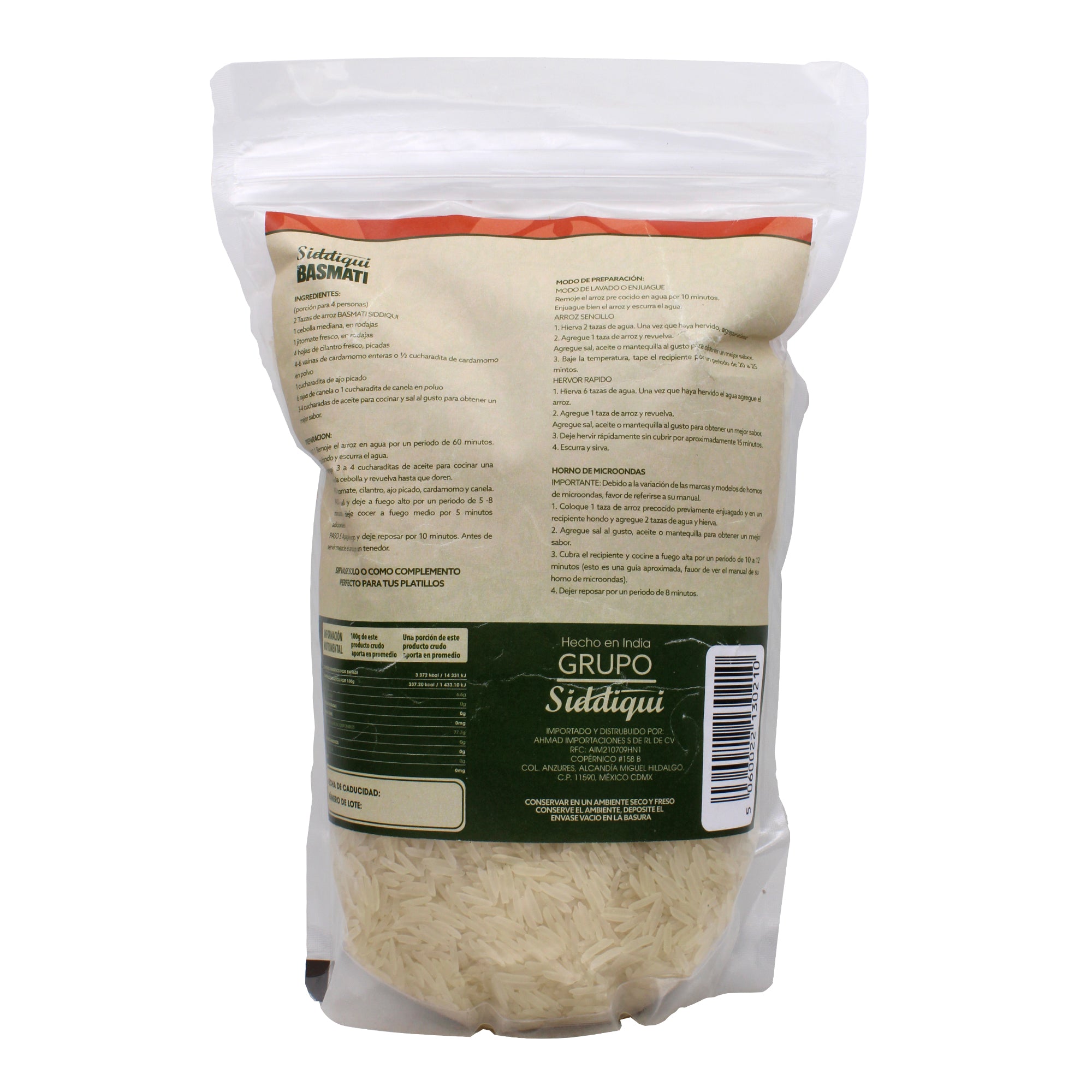 Arroz Basmati 1 Kg
