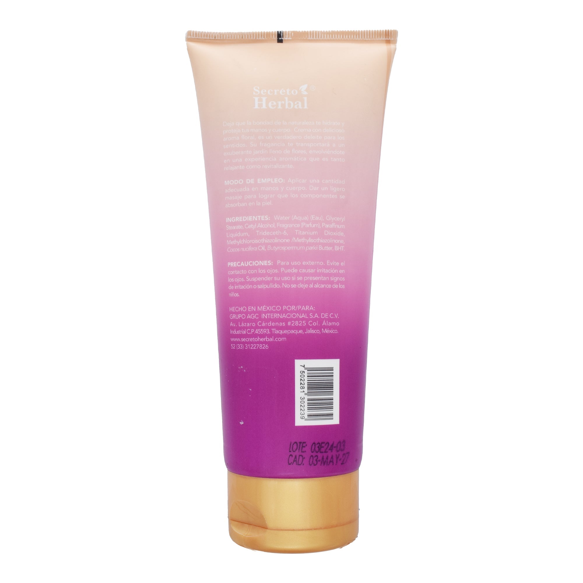 Crema Corporal Bounquet Floral 180 Ml