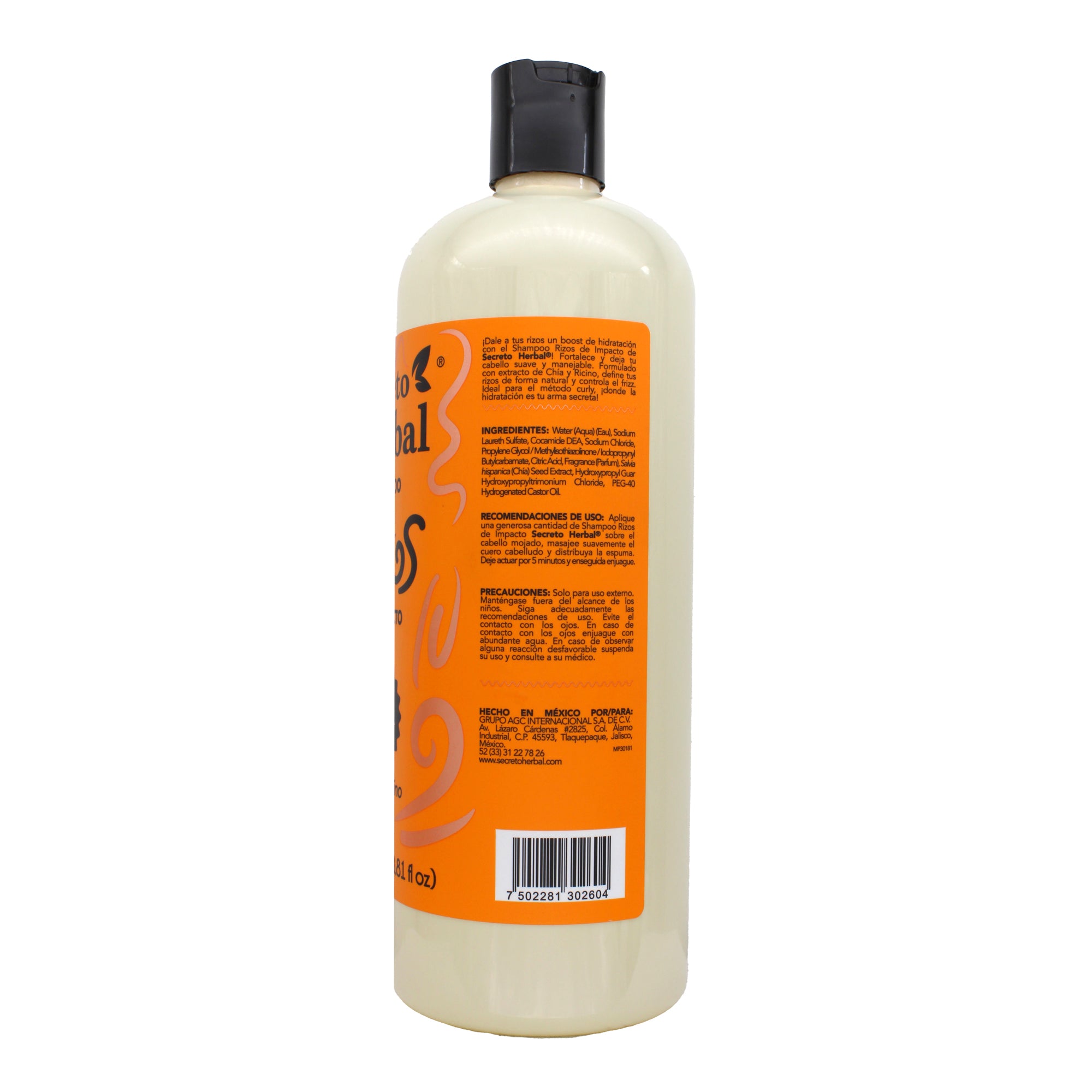 Shampoo Rizos Chia Ricino 1 L