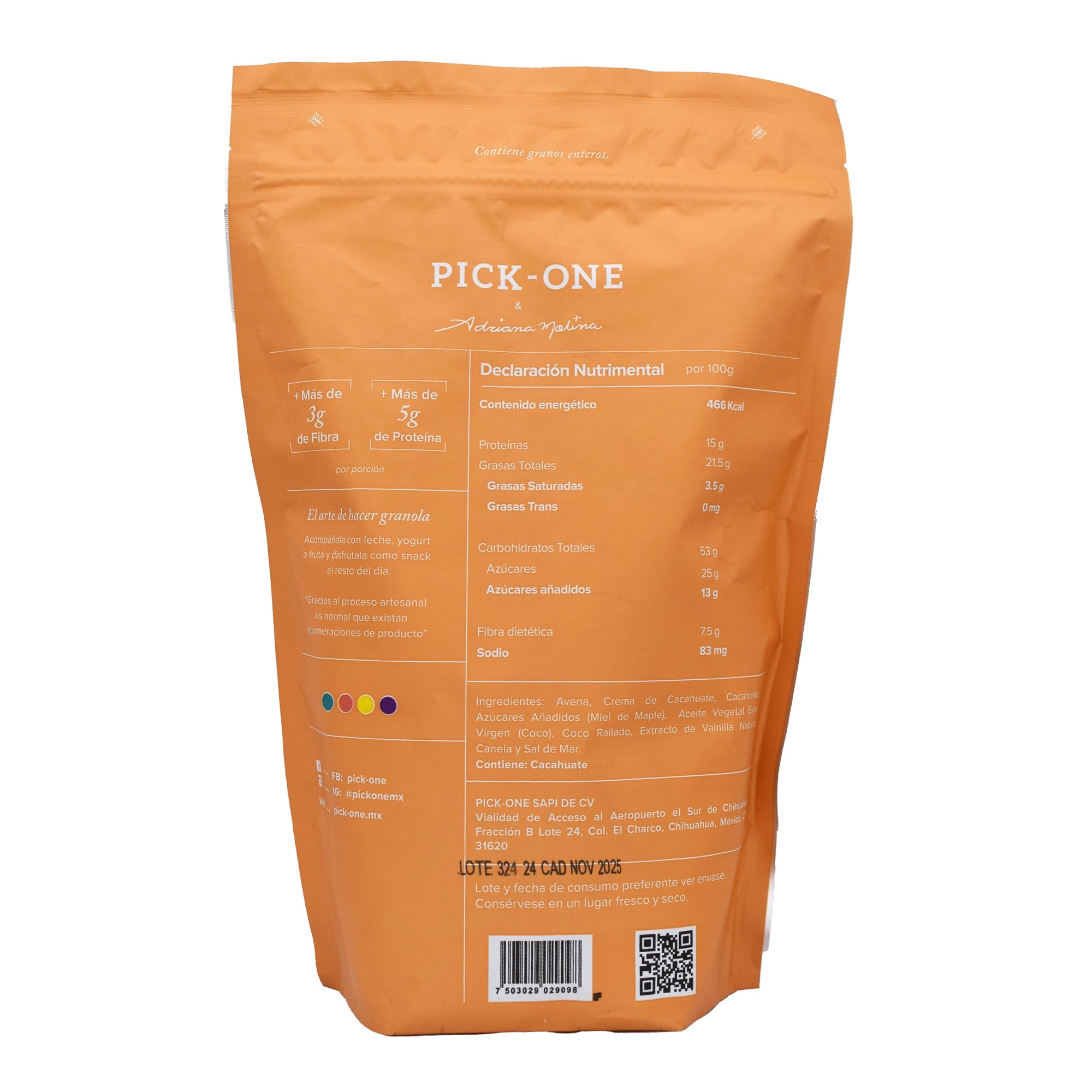 Granola Mantequilla De Cacahuate 300 G