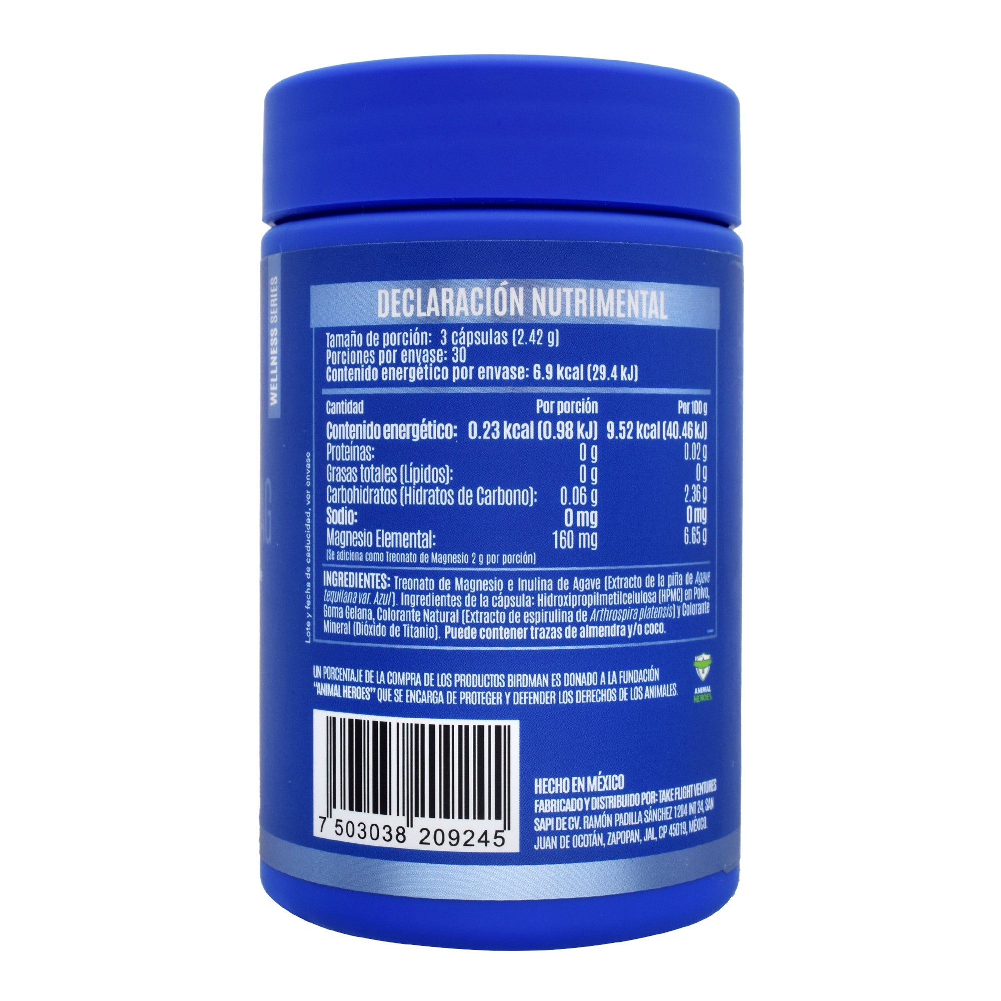 Treonato De Magnesio 90 Cap