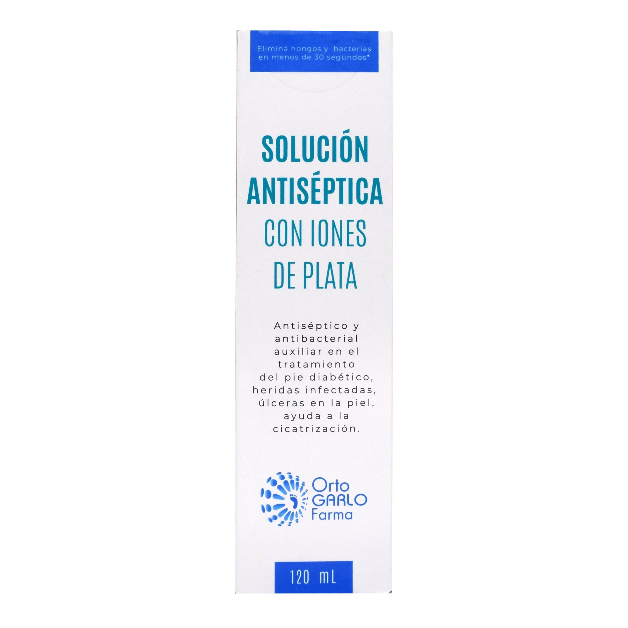 Solucion Antiseptica Con Iones De Plata 120 Ml