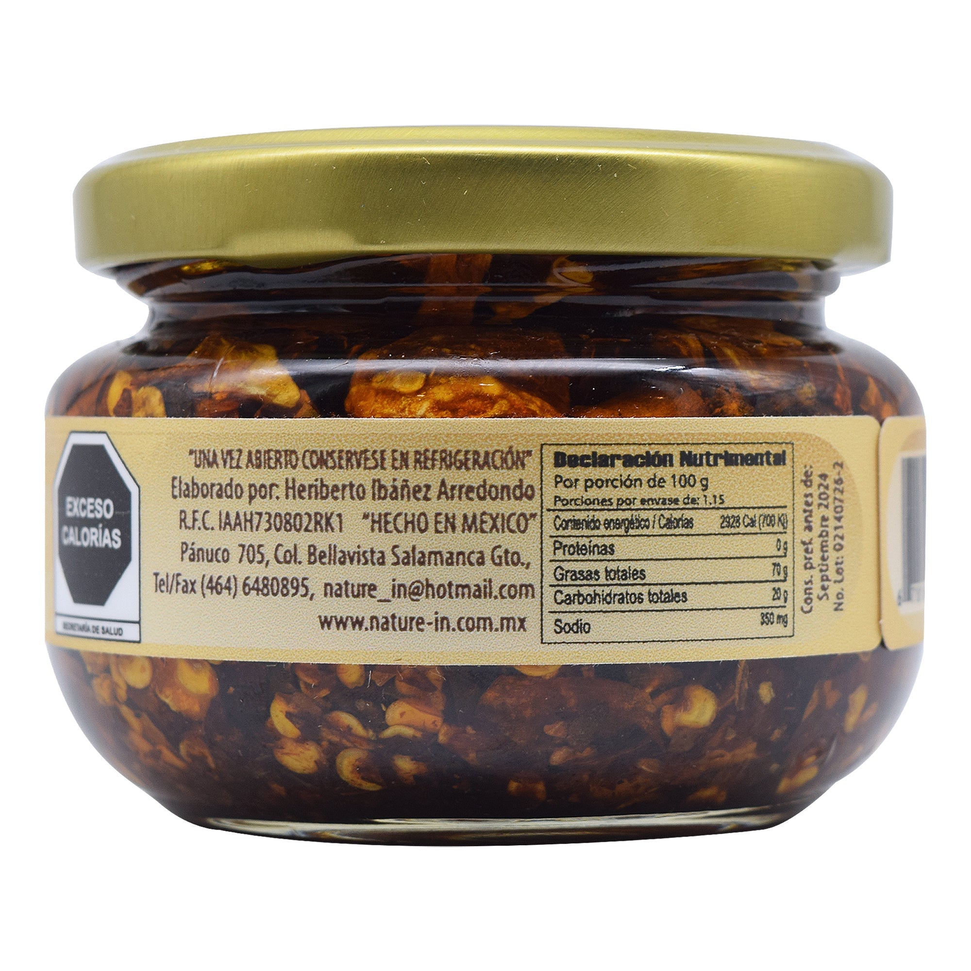 Salsa Chile De Arbol Y Ajo En Hojuela 115 G