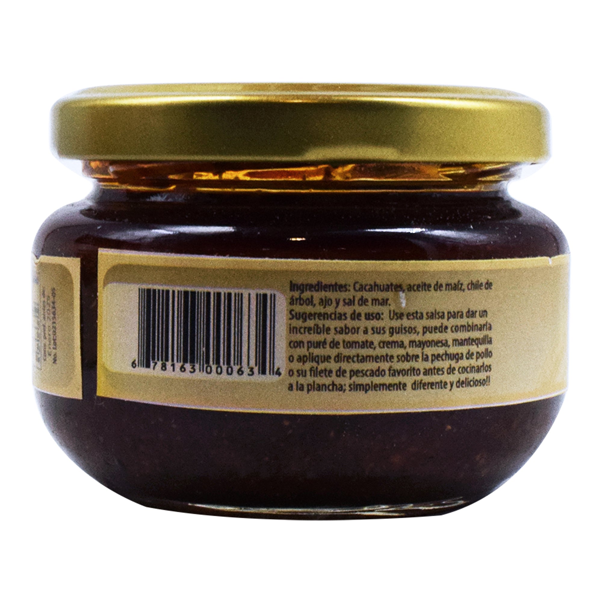 Salsa Macha De Cacahuate 120 G