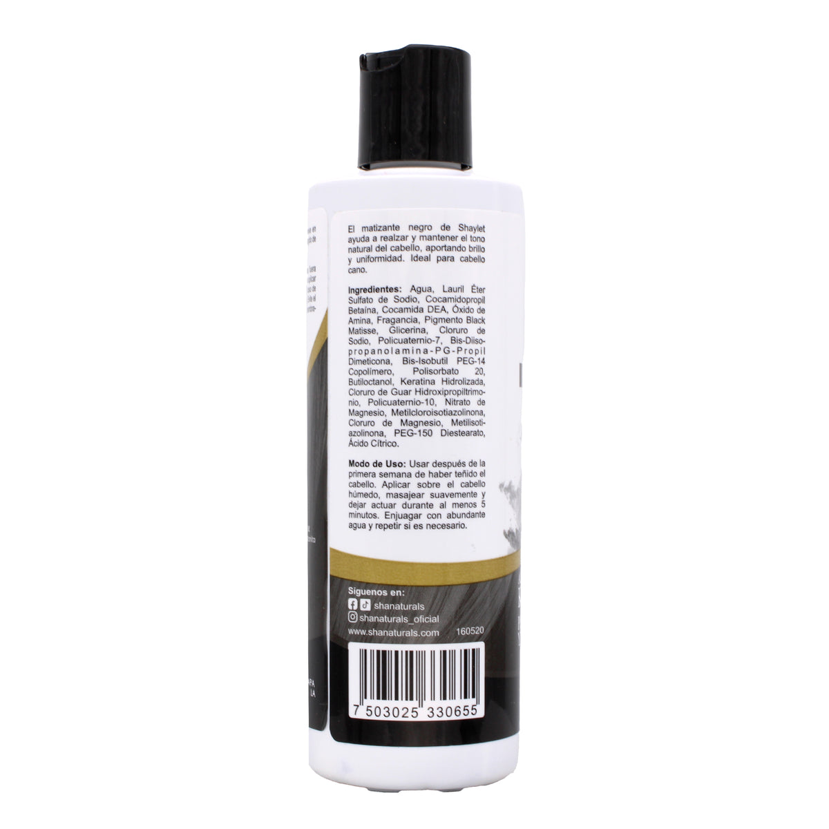 Shampoo Matizante Negro 240 Ml