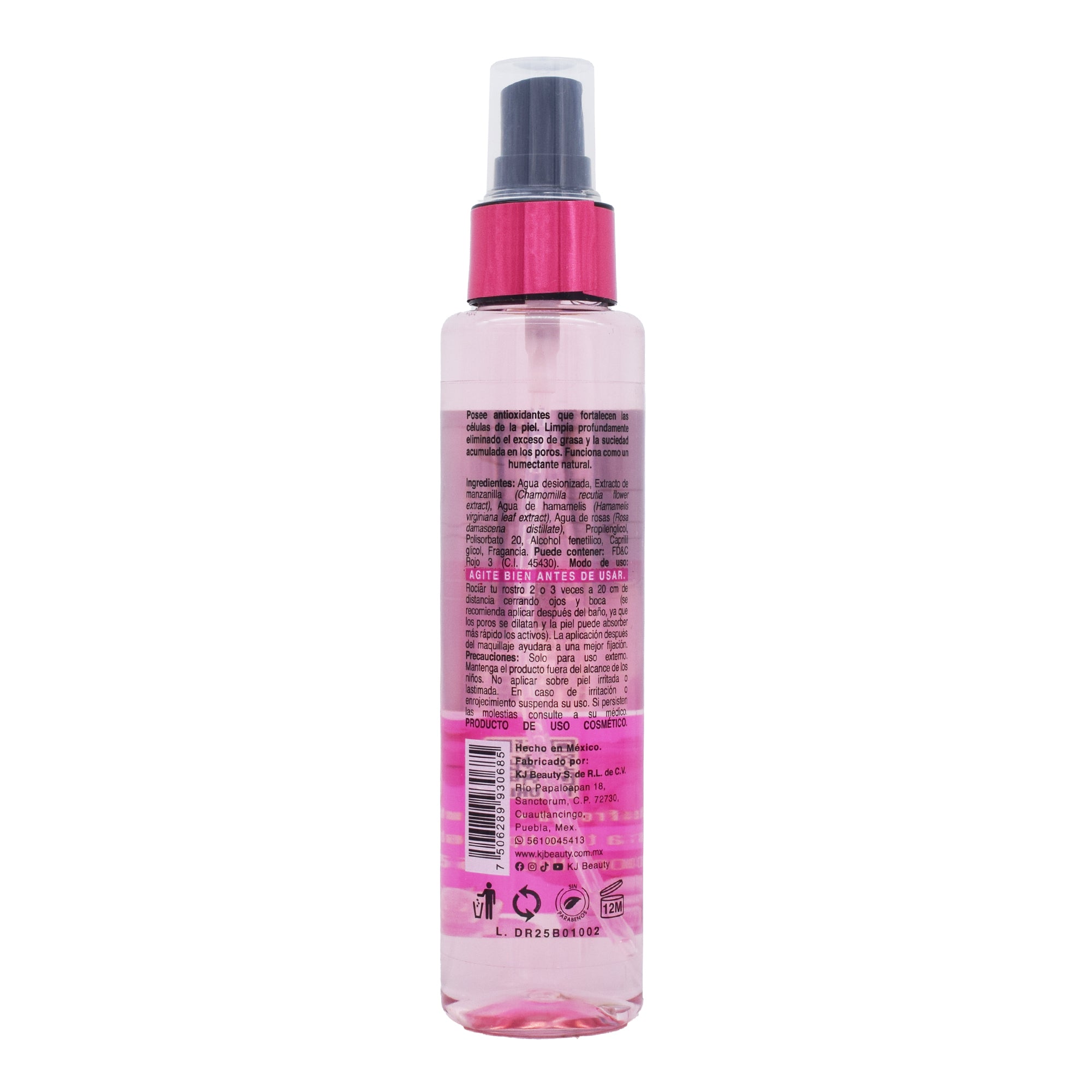 Agua De Rosas 125 Ml