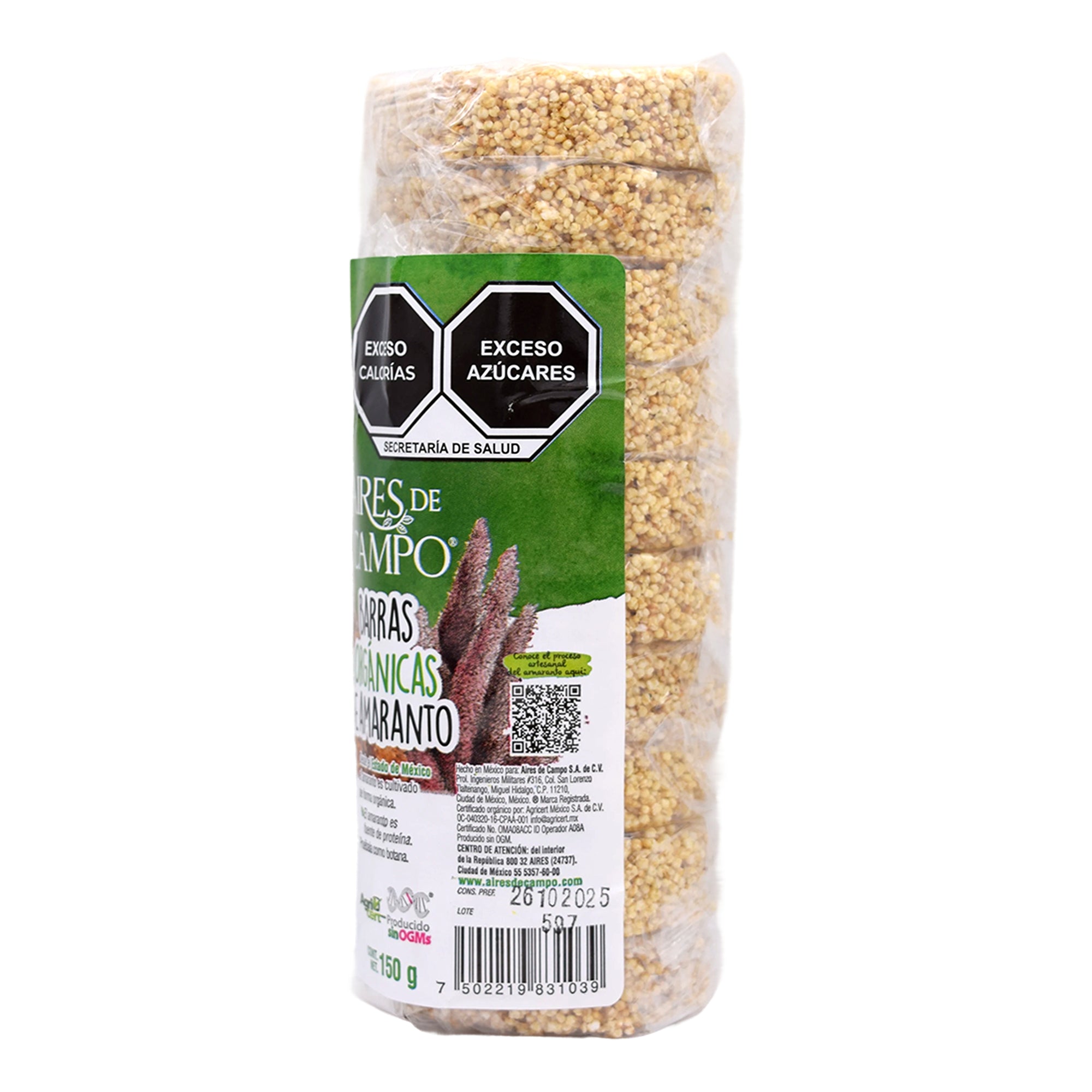 Barra De Amaranto 150 G