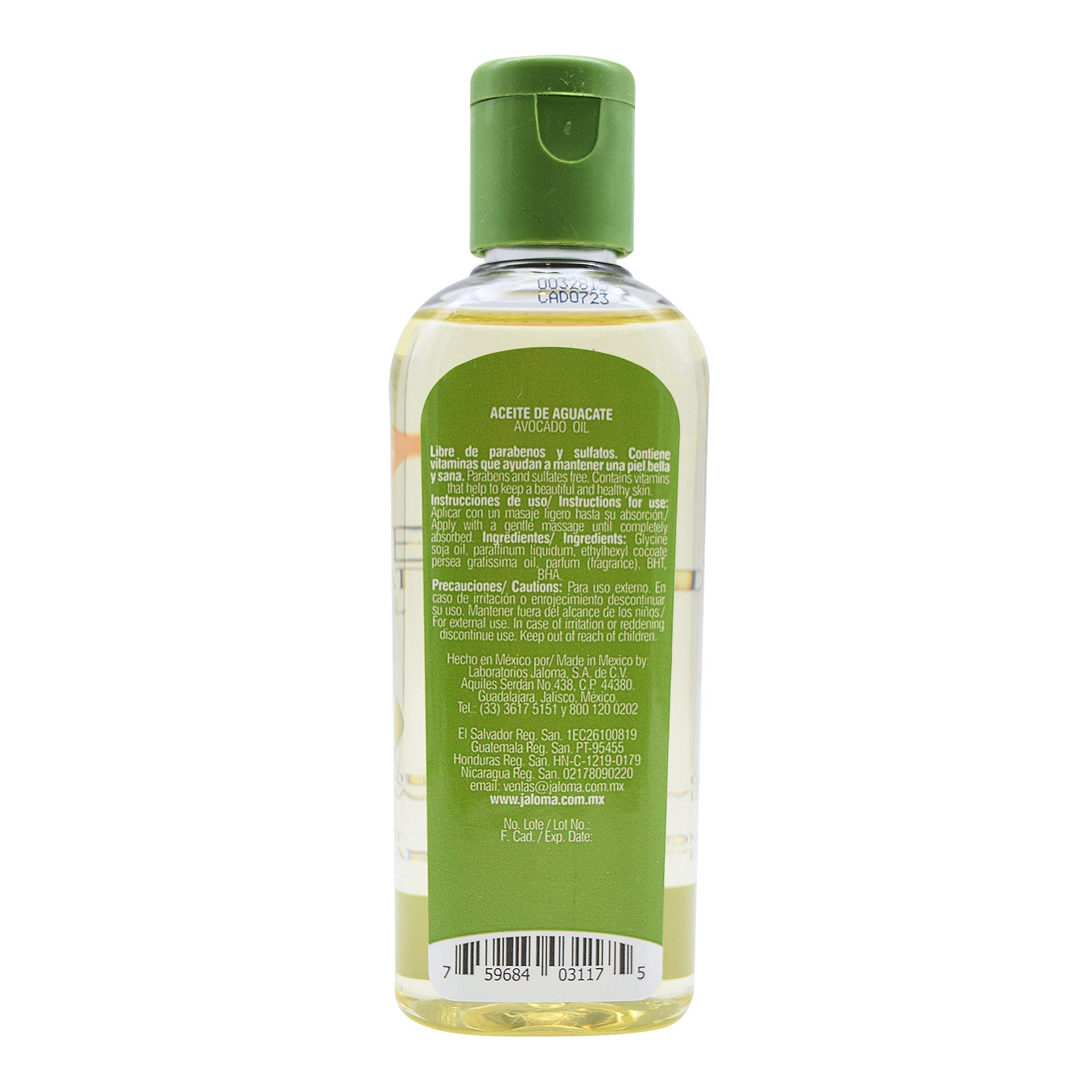 Aceite De Aguacate 120 Ml