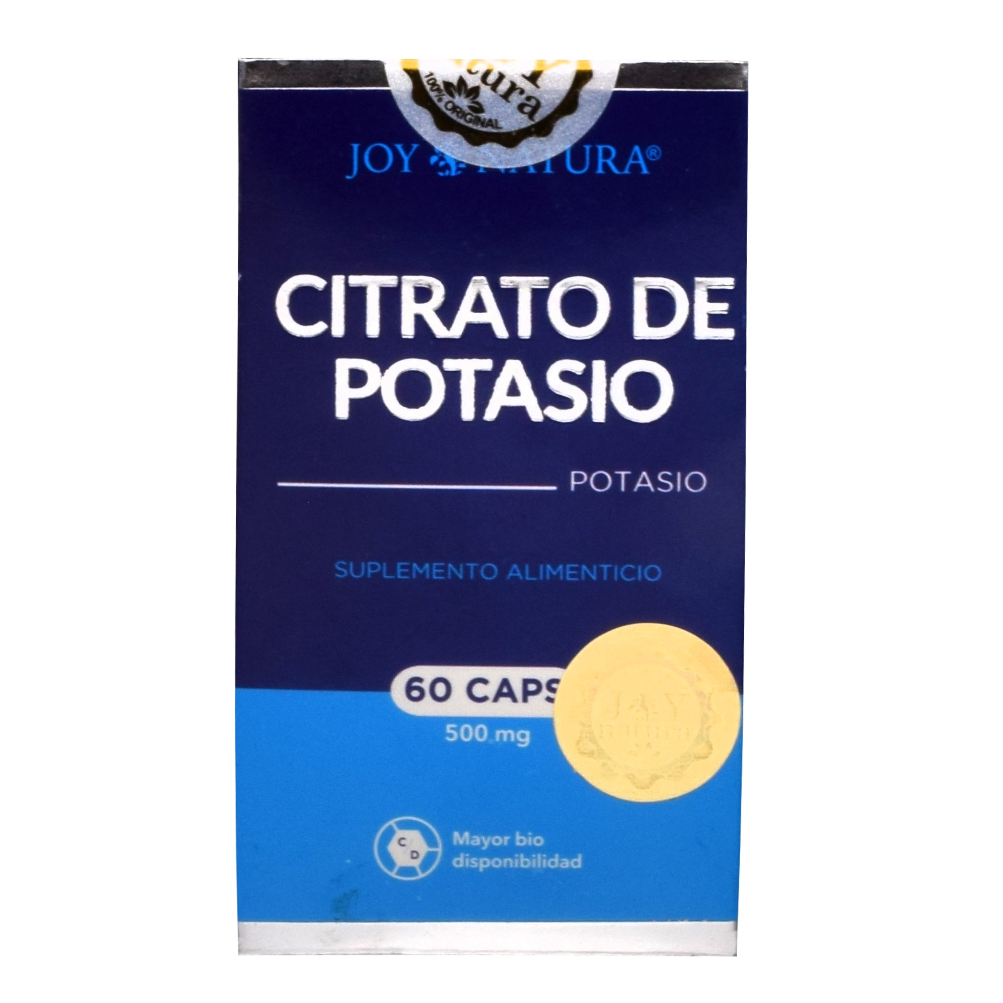 Citrato De Potasio 60 Cap