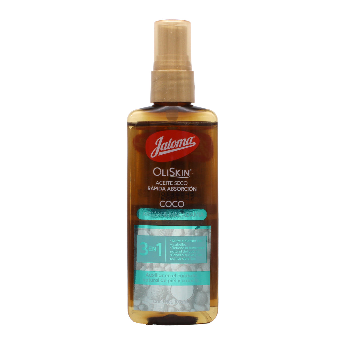Aceite De Coco Macadamia Y Argan 100 Ml