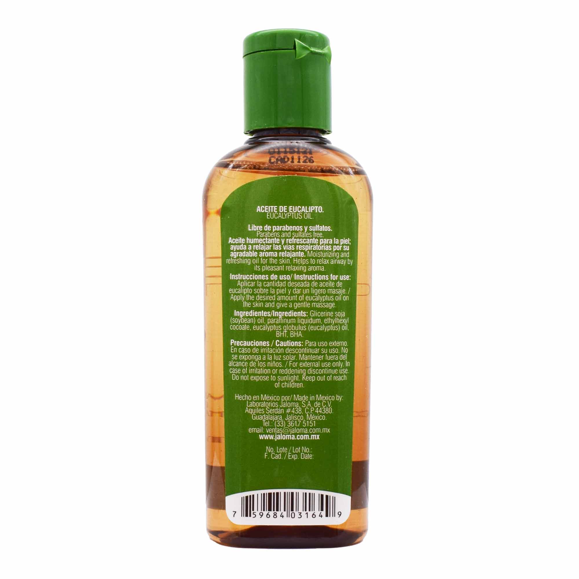 Aceite De Eucalipto 120 Ml