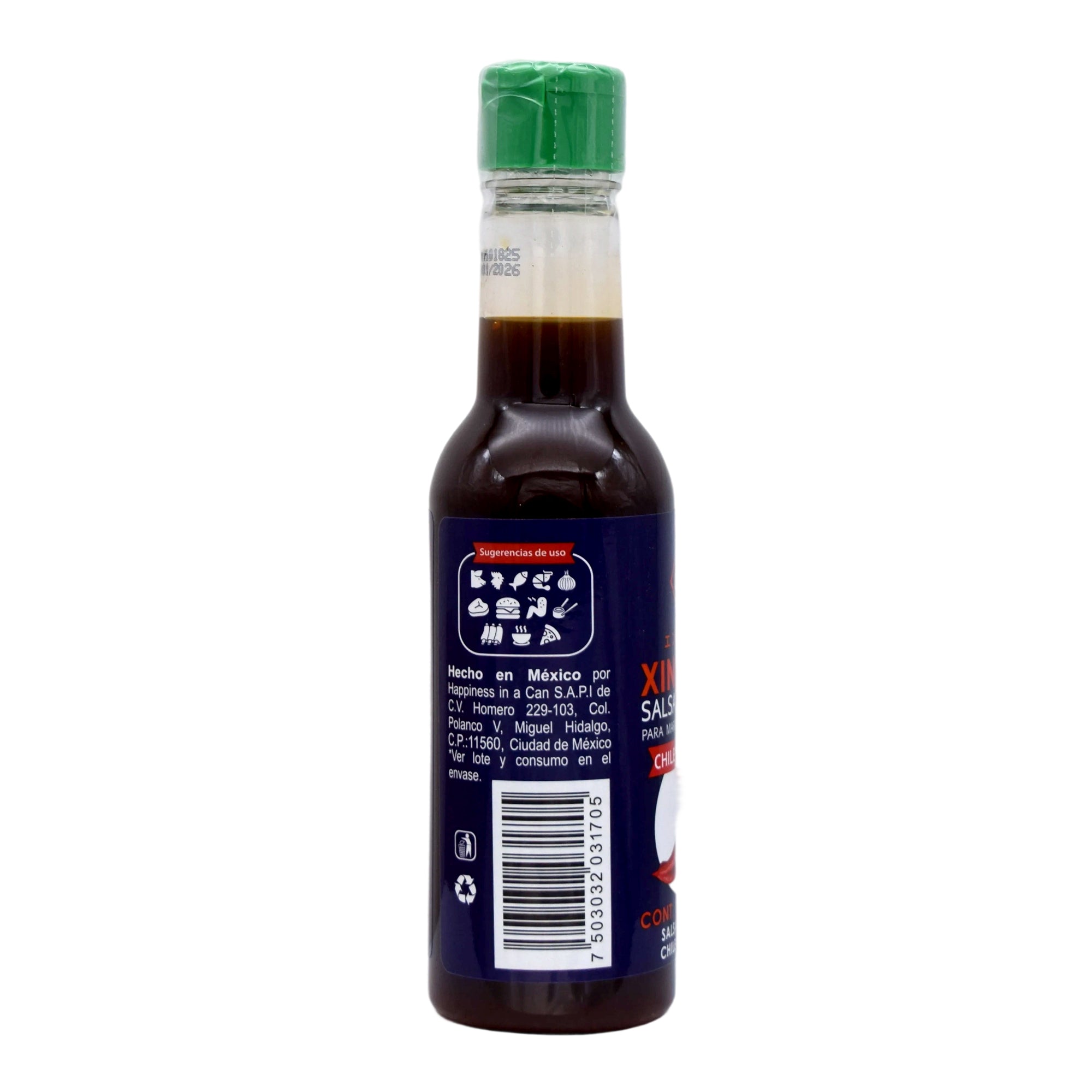 Salsa Soya Chile De Arbol 180 Ml