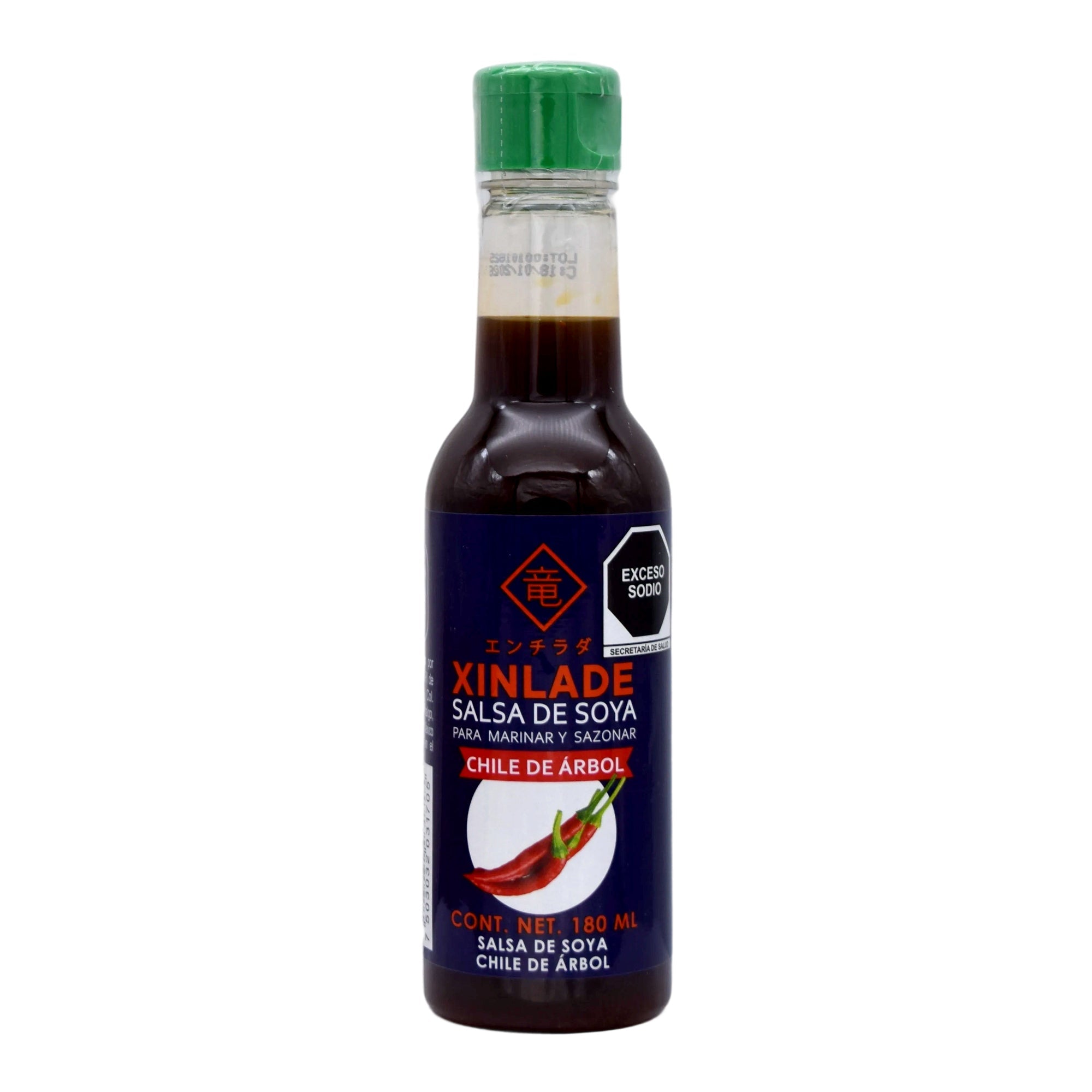 Salsa Soya Chile De Arbol 180 Ml