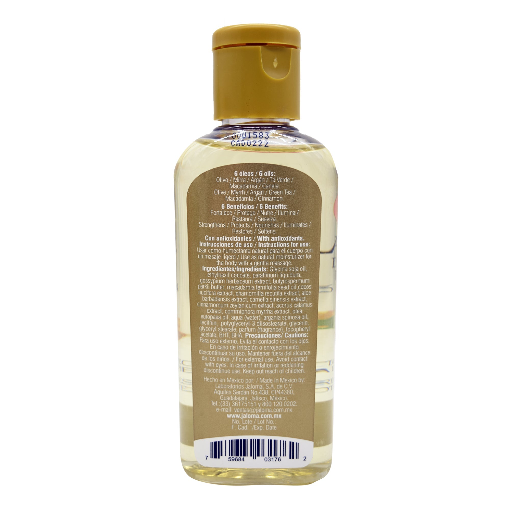 Aceite De 6 Oleos 120 Ml