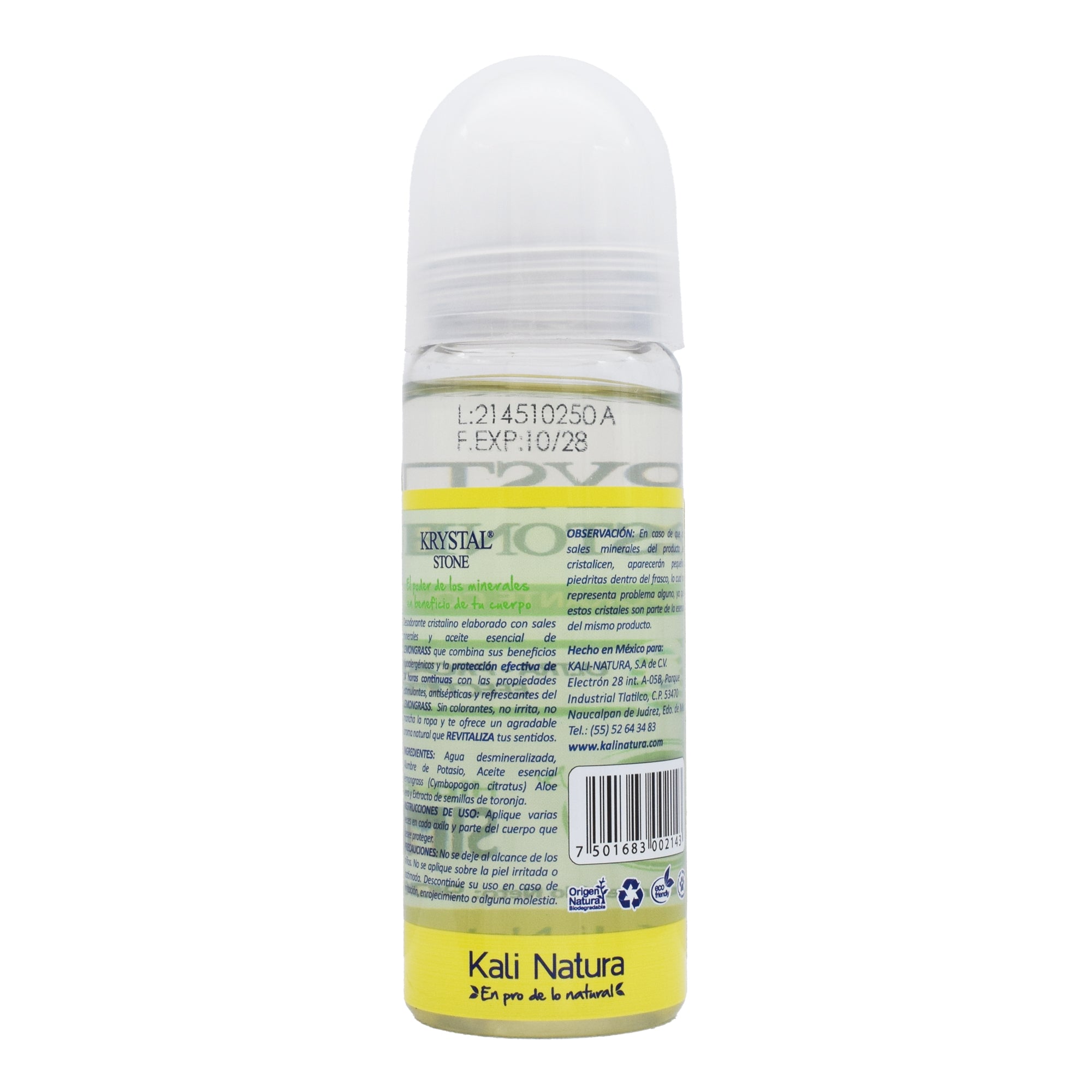 Desodorante Roll On Lemongrass 90 Ml