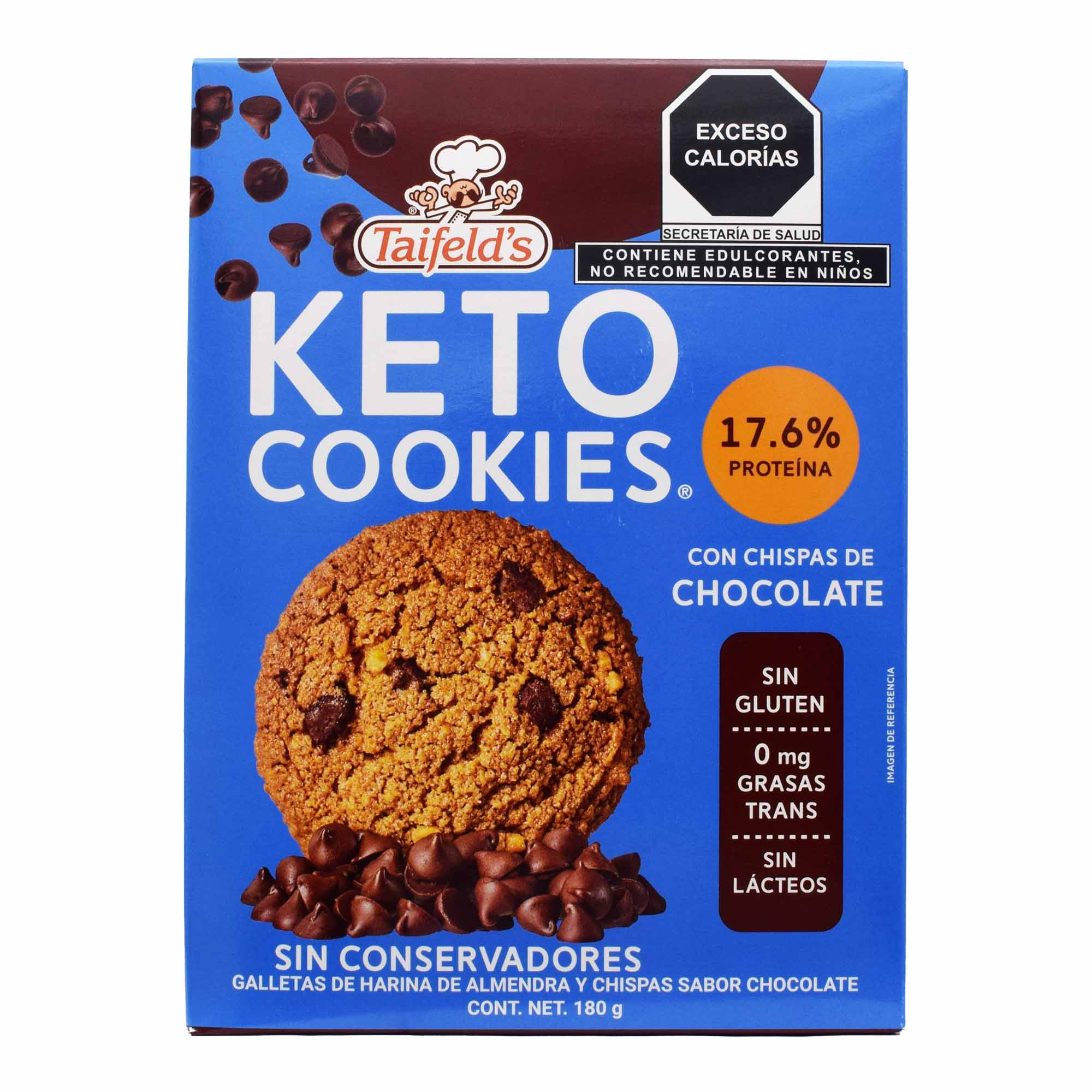 Galletas Keto Chocolate 180 G