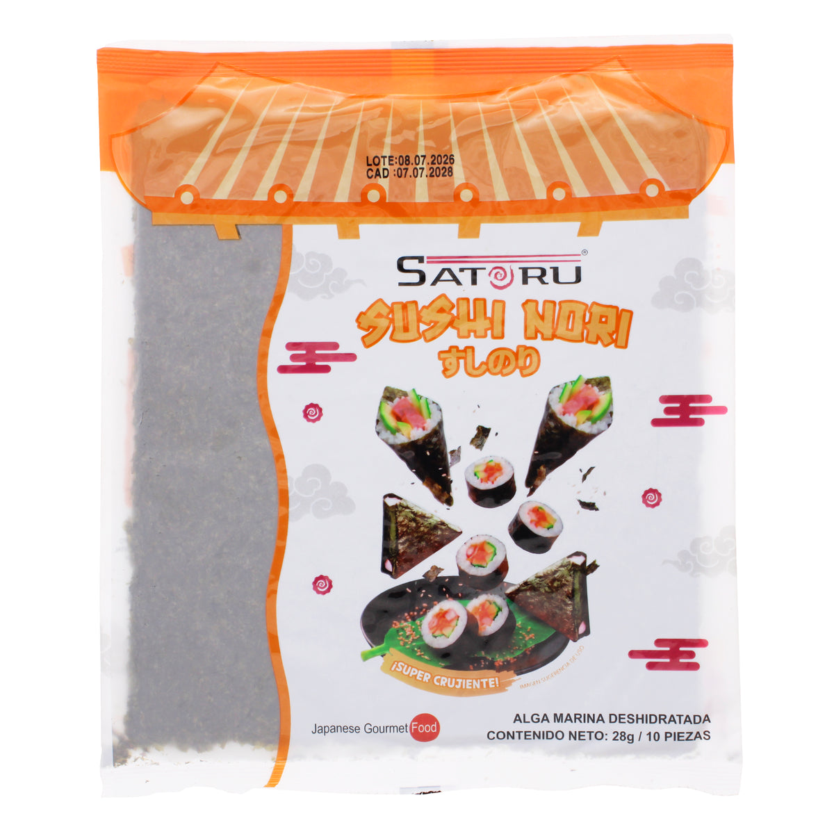 Alga Nori 10 Pza