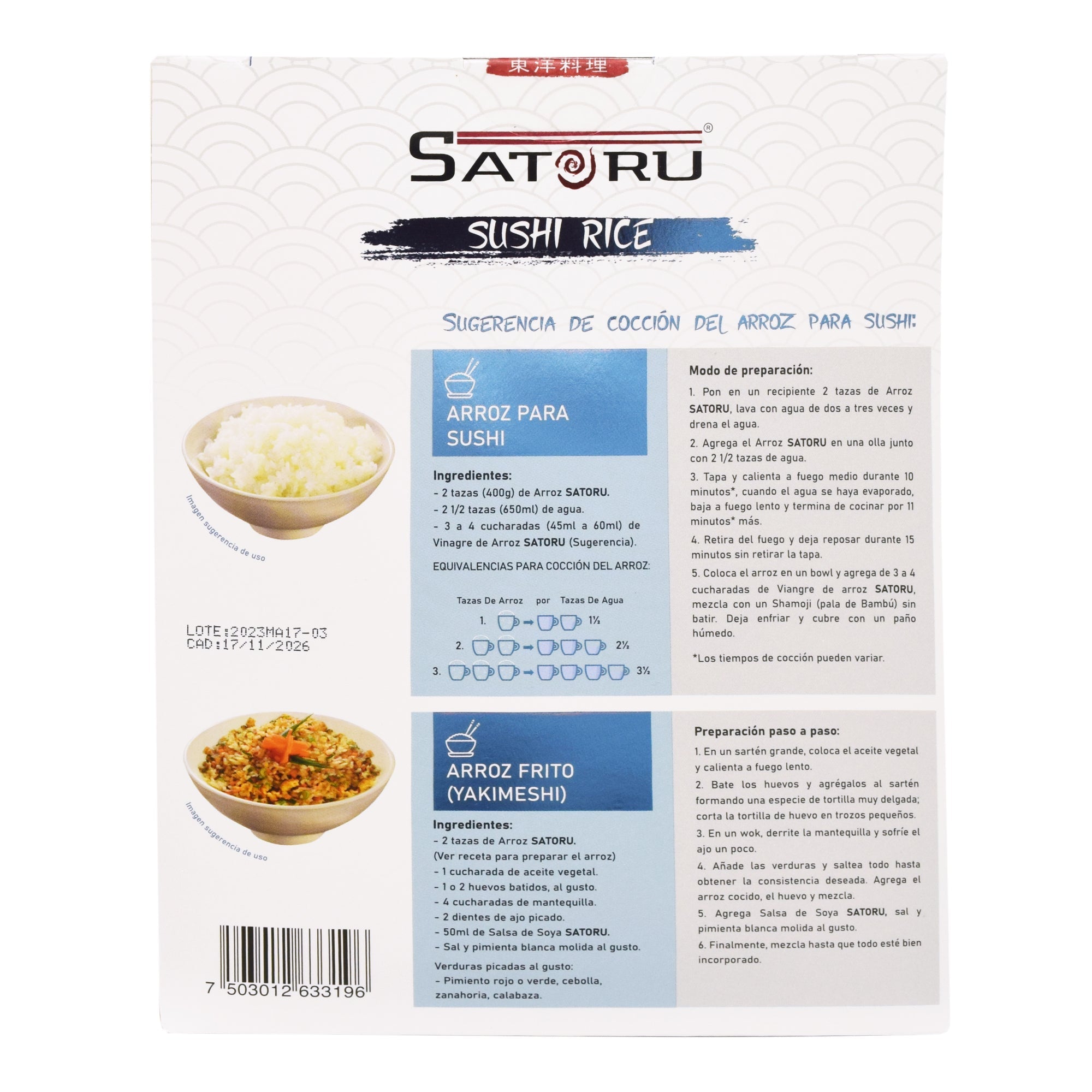 Arroz Japones Sushi 700 G