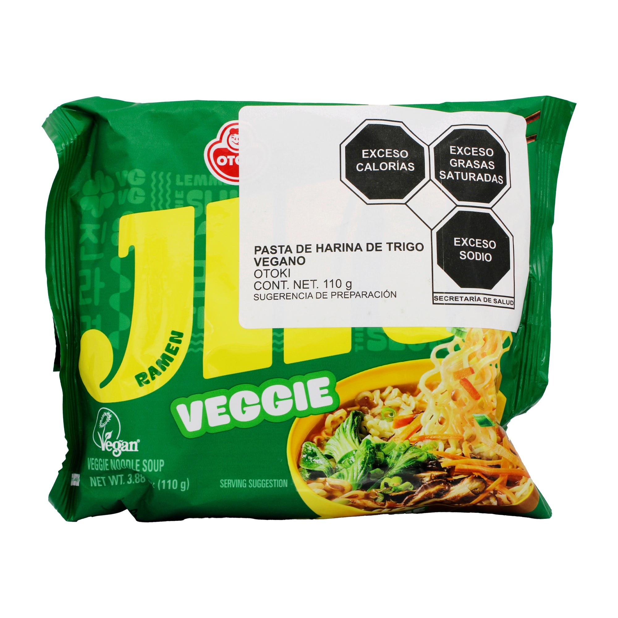 Sopa Instantanea Ramen Jin Veggie 110 G