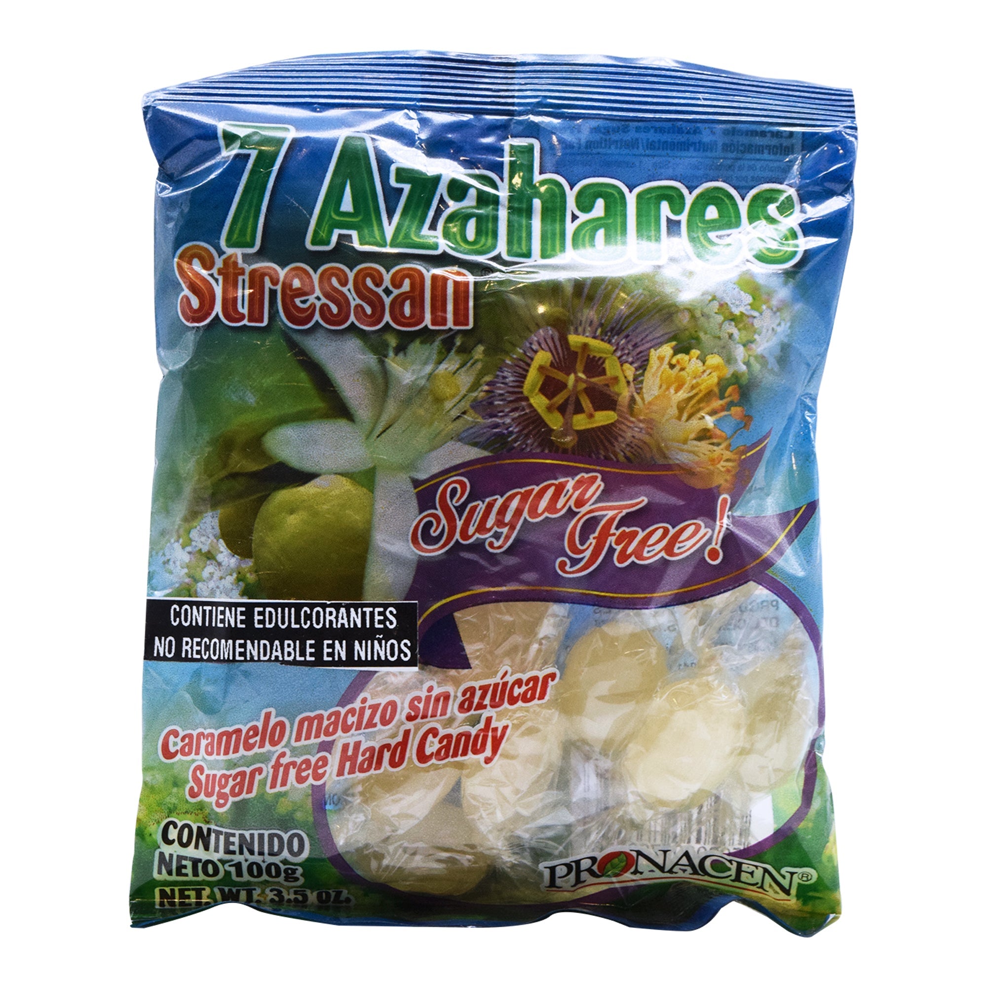 Caramelo 7 Azahares Sugar Free 100 G