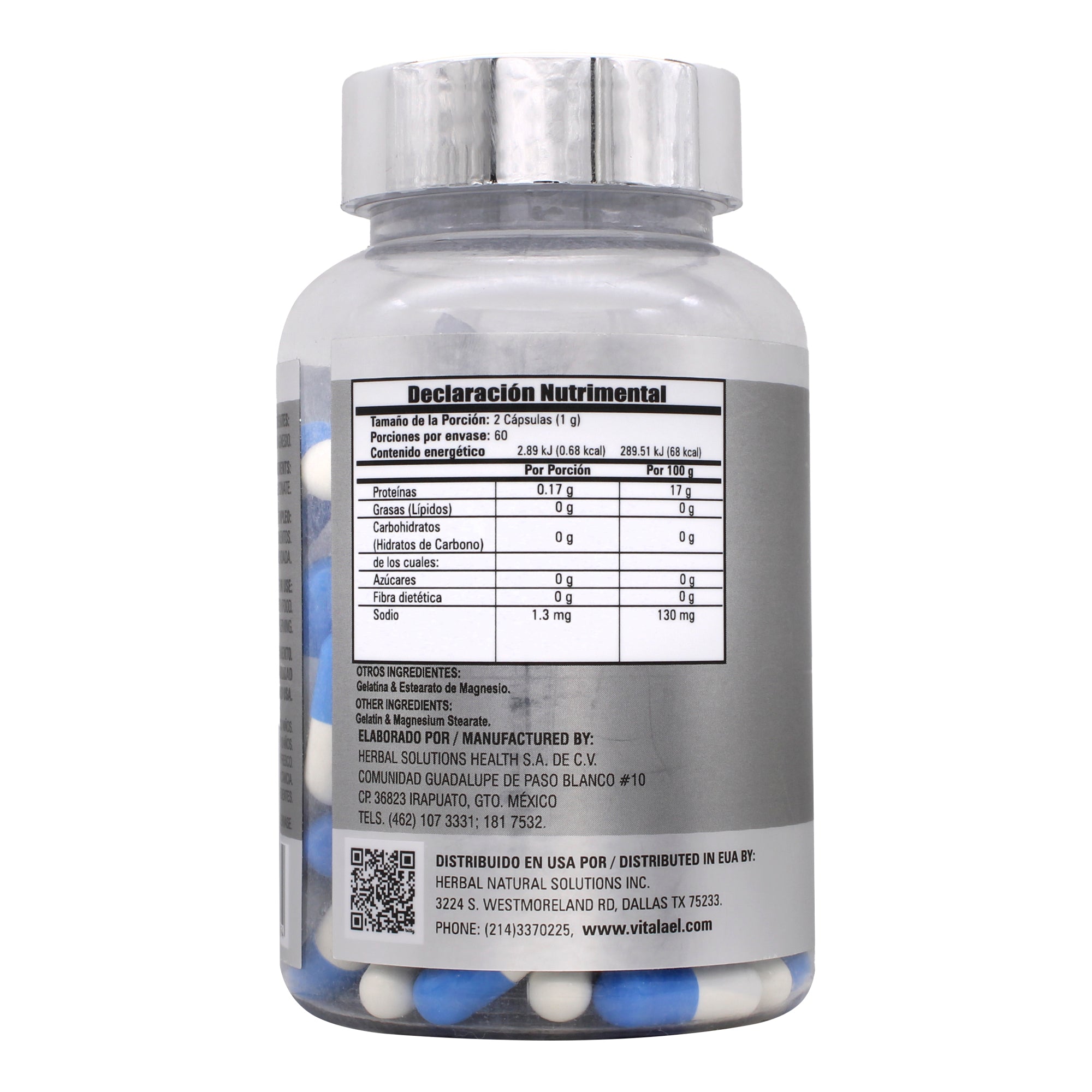 Bisglicinato De Magnesio Quelado 120 Cap