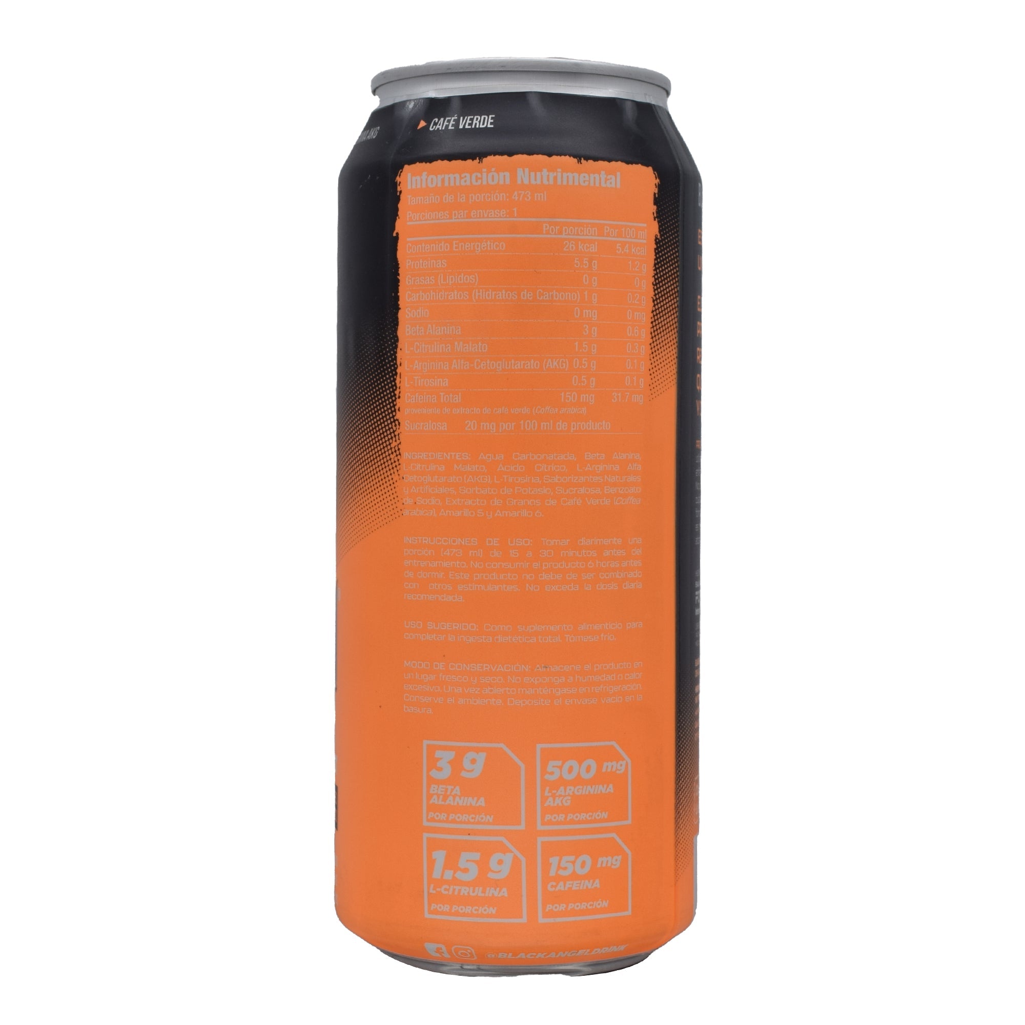 Pre Workout Mandarina Punch 473 Ml