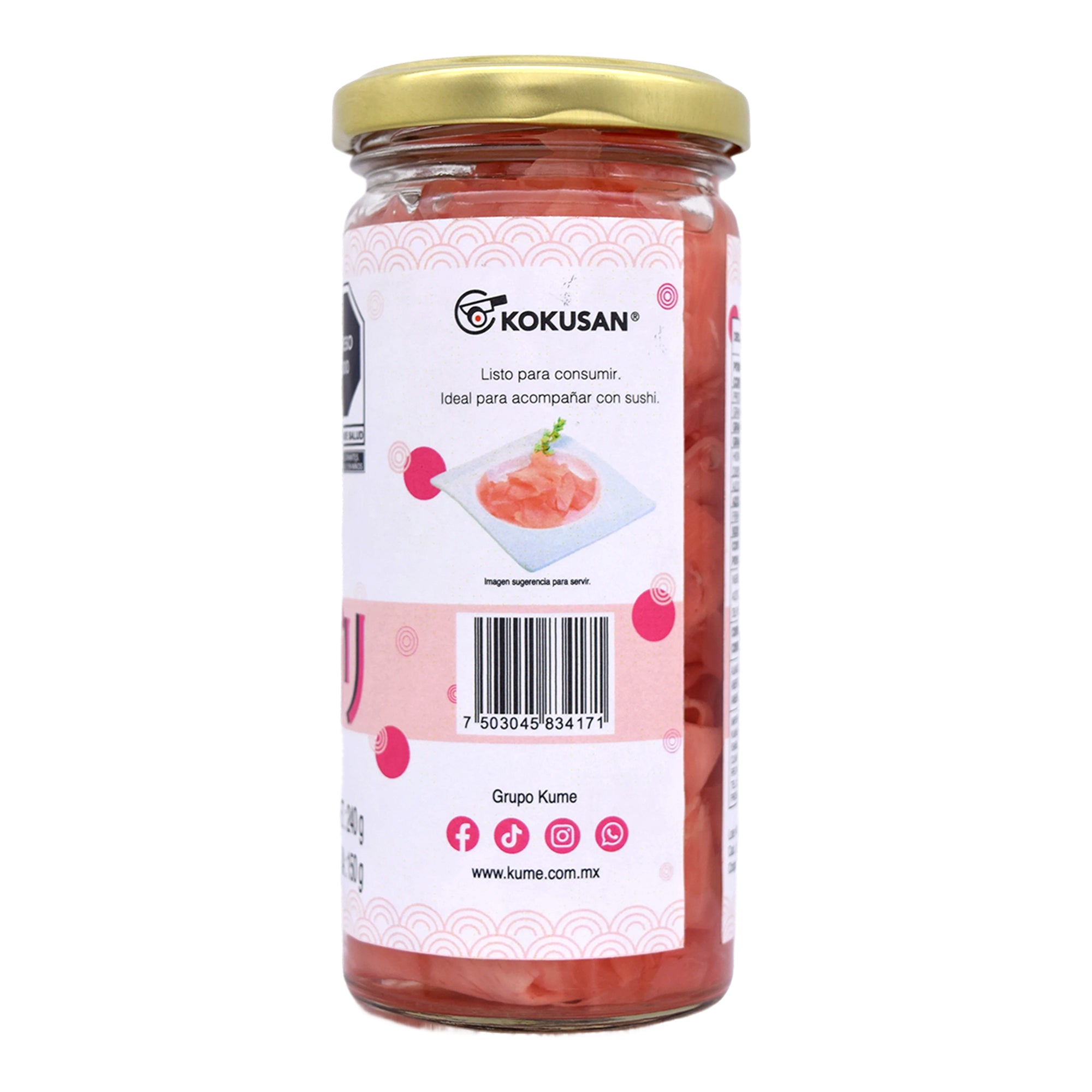 Jengibre Rosa 240 G
