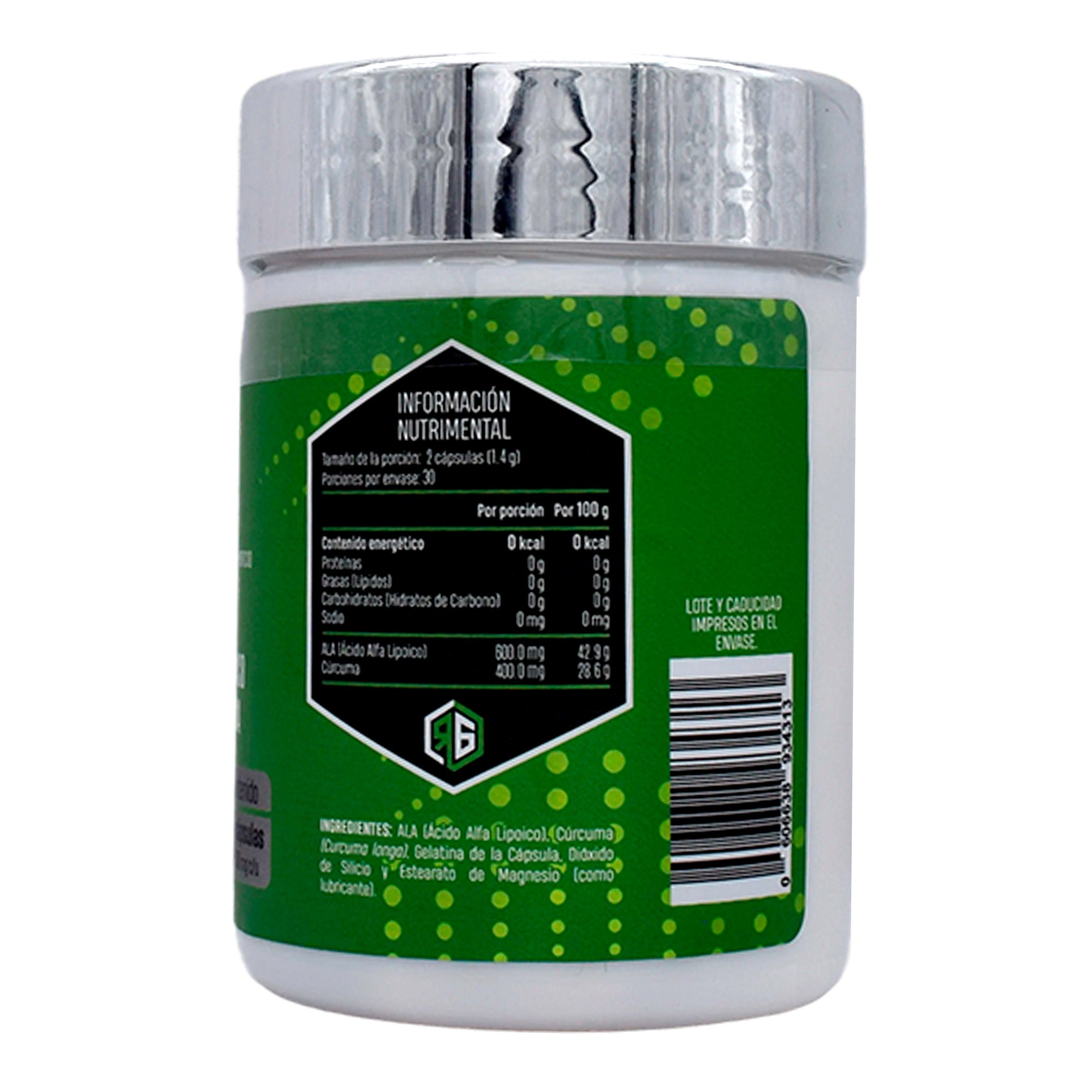 Acido Alfa Lipoico 60 Cap