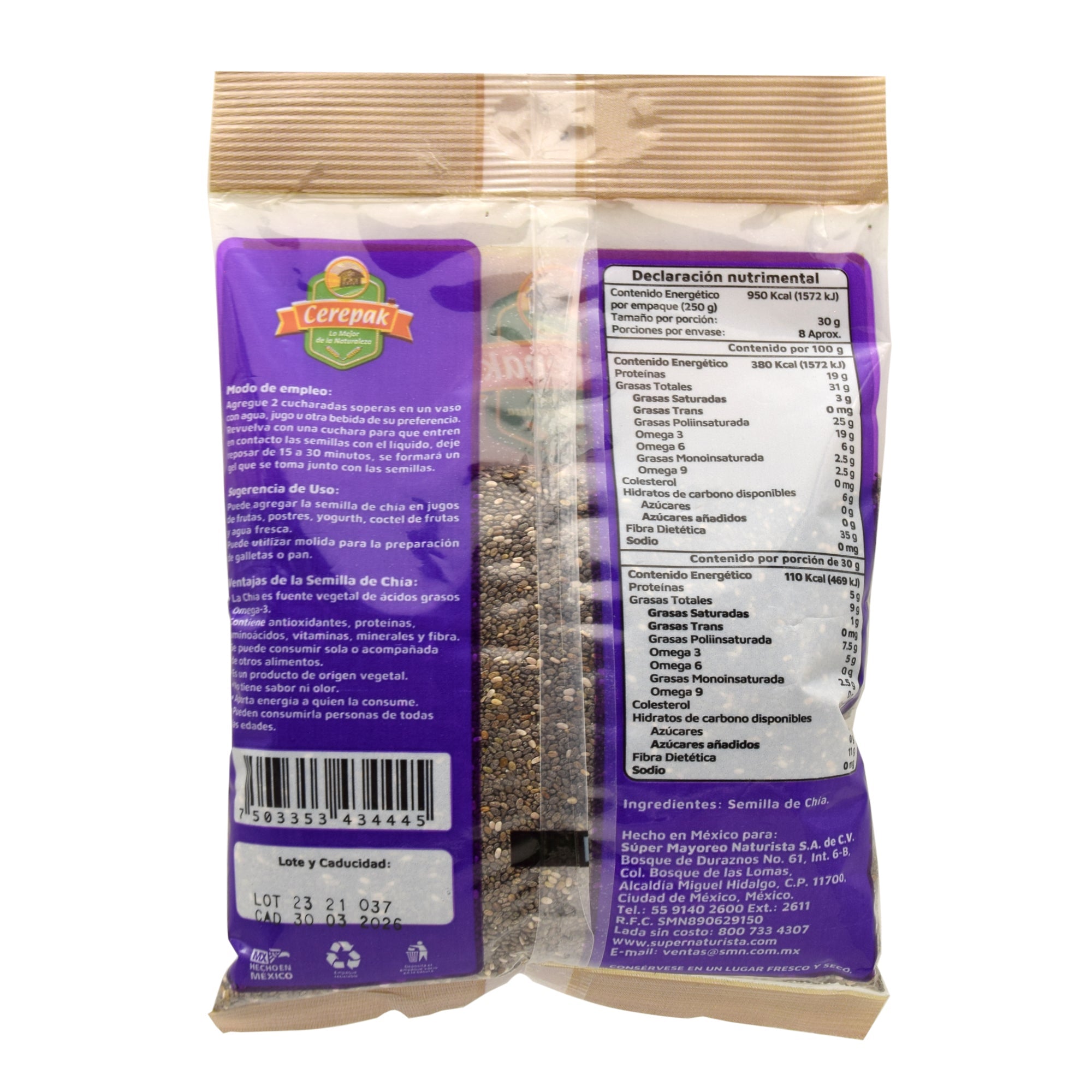 Semilla De Chia 250 G