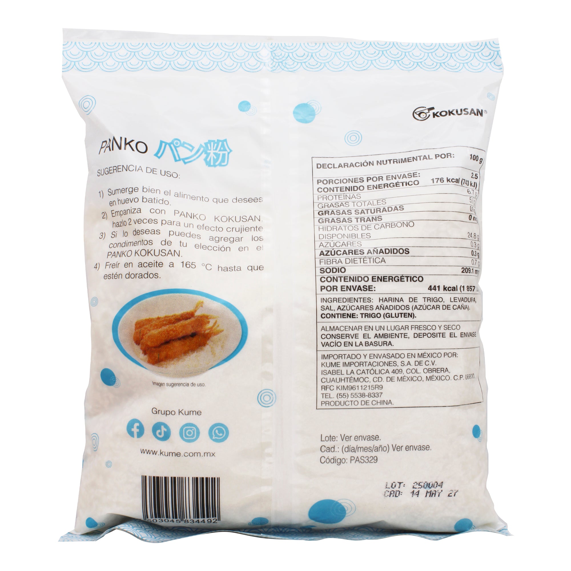 Empanizador Panko 250 G