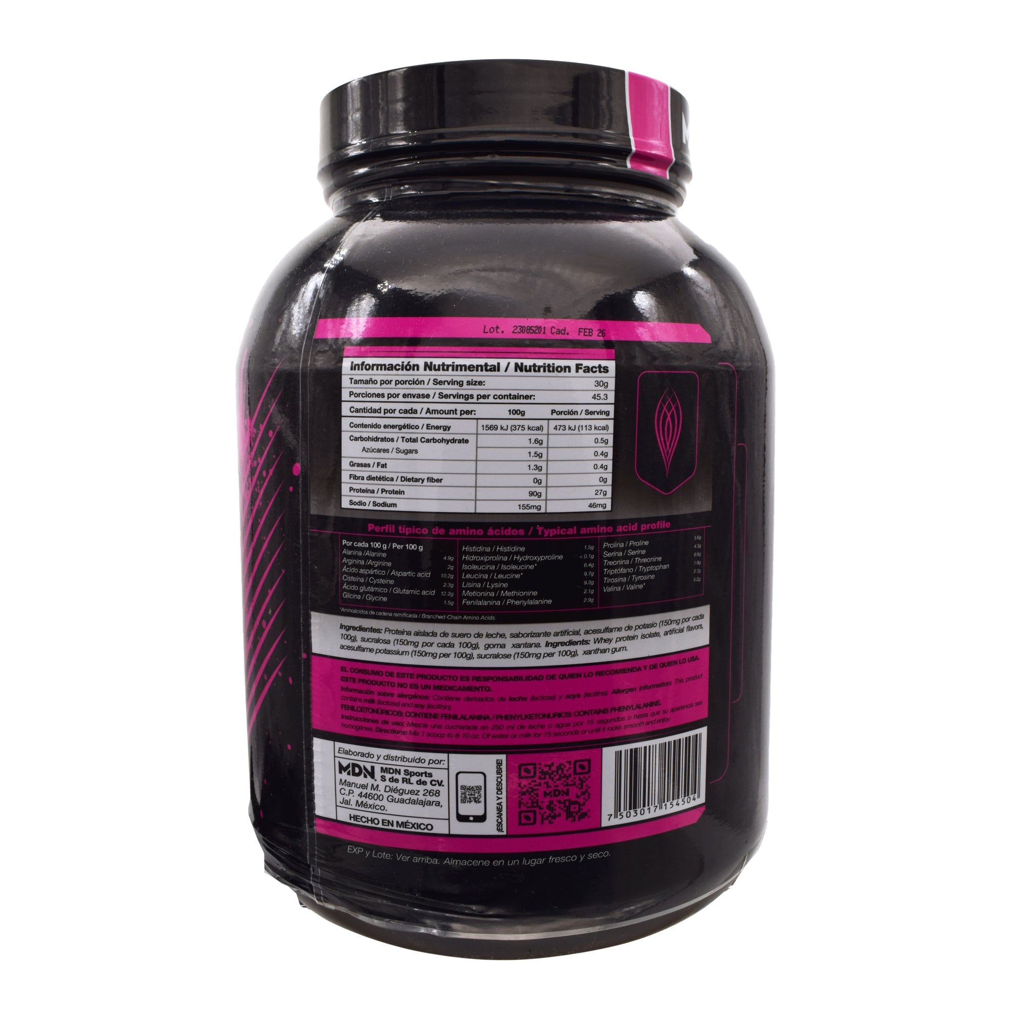 Whey Ner Isolate Chocolate 3 Lb