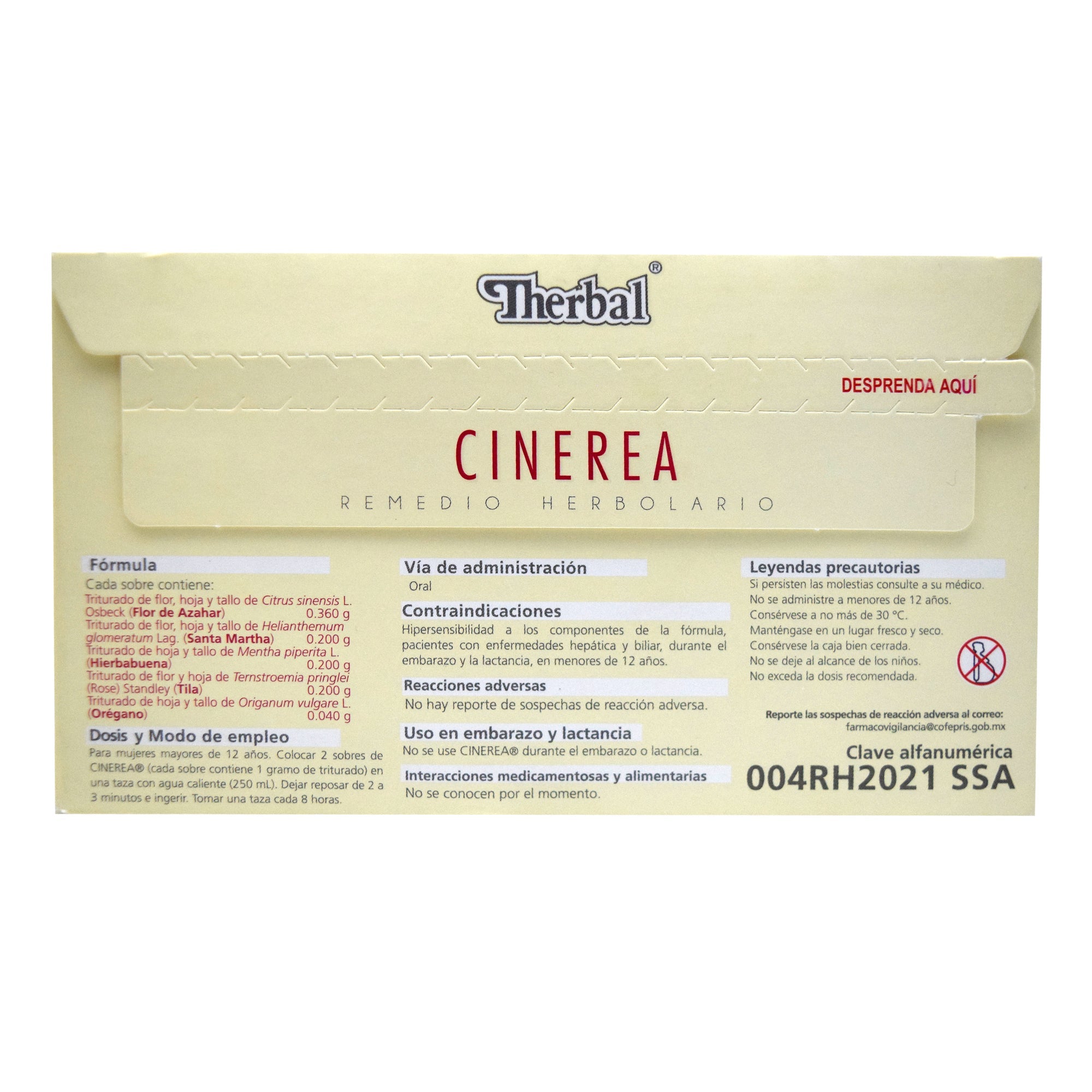 Te Cinerea 25 Sob
