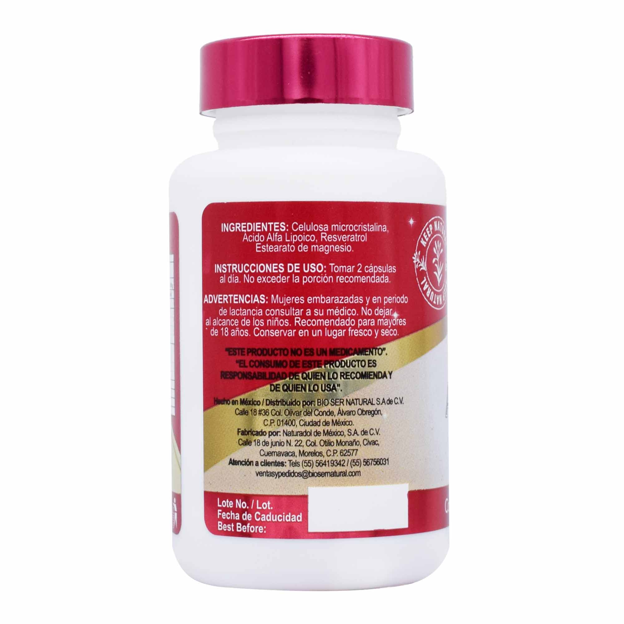 Acido Alfa Lipoico 60 Cap