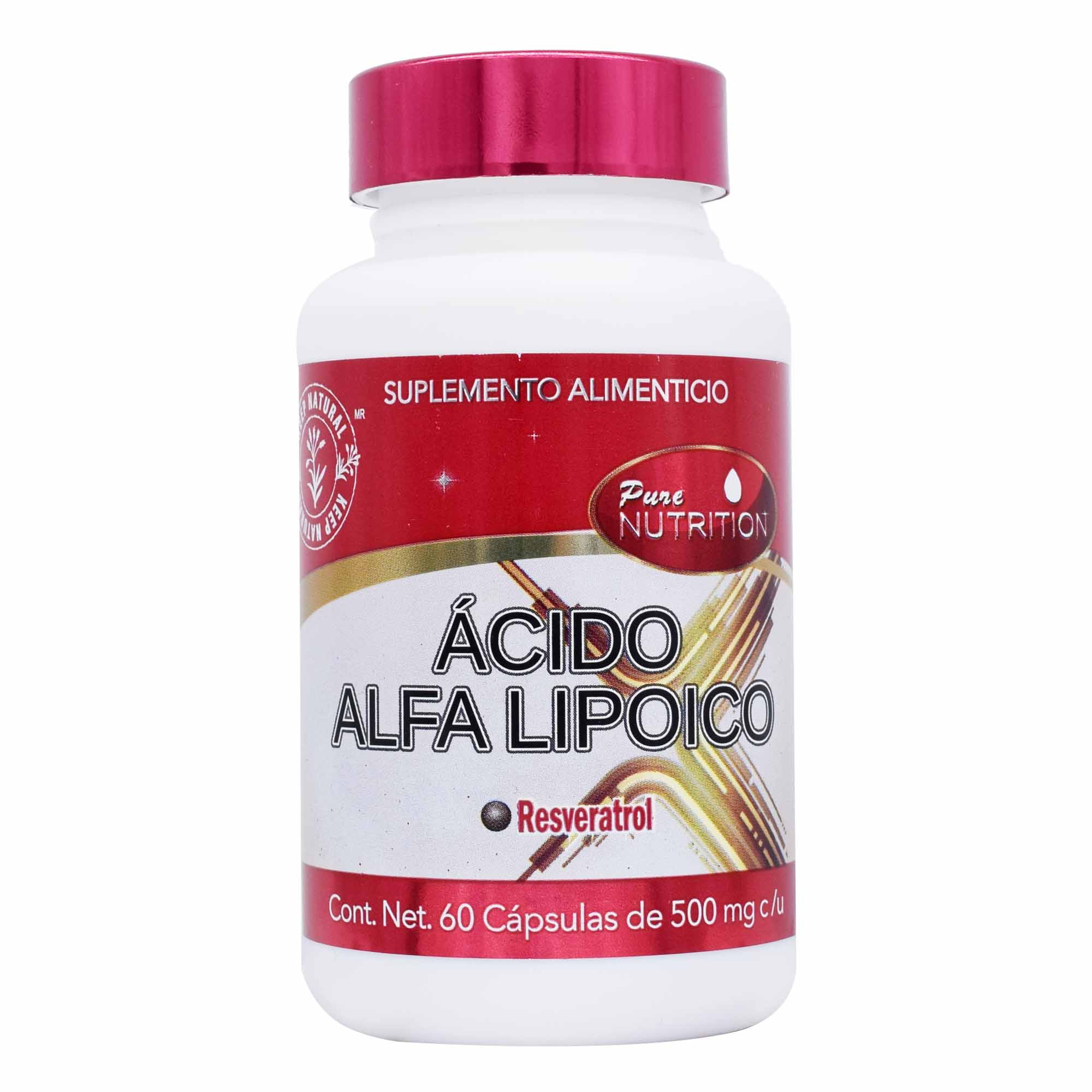 Acido Alfa Lipoico 60 Cap