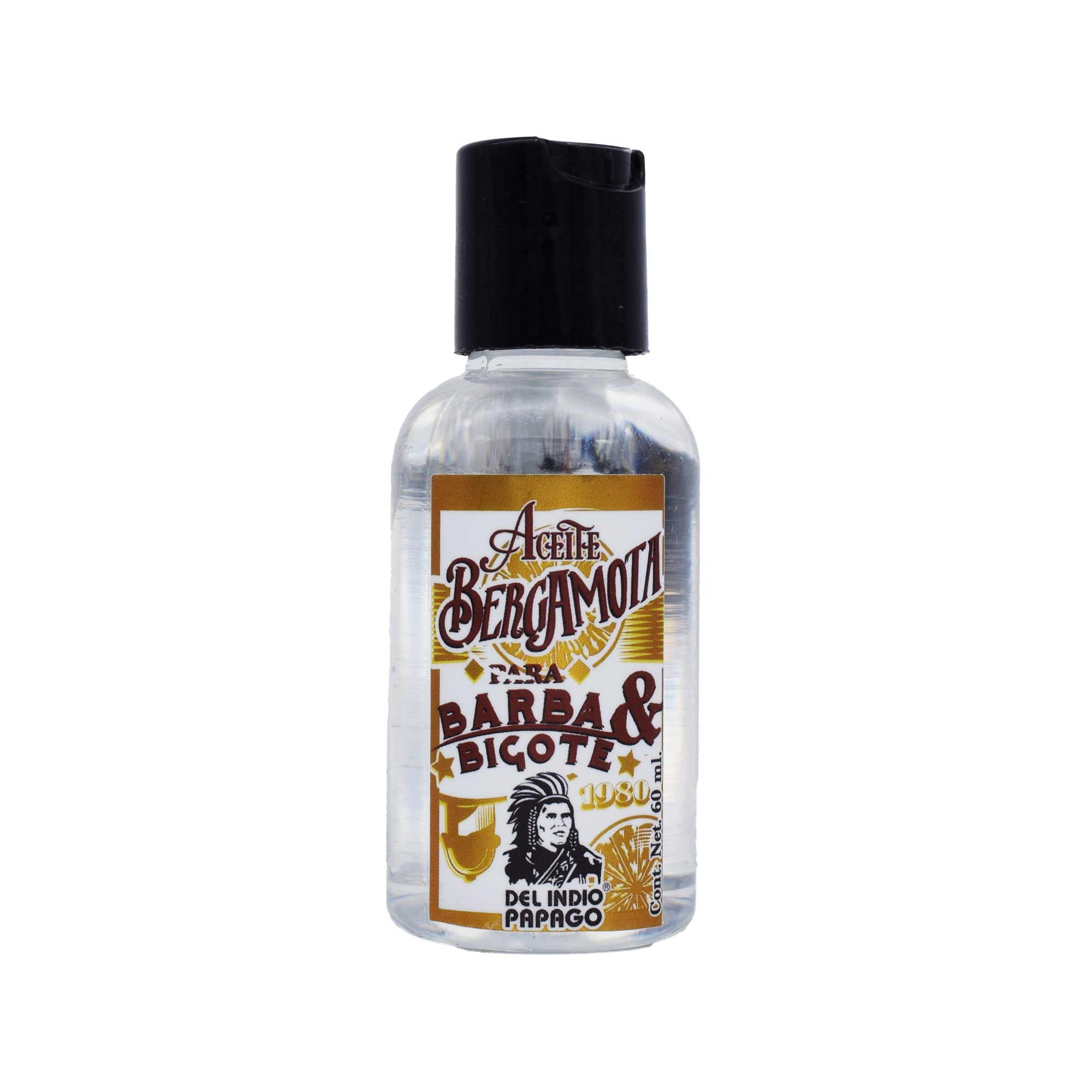 Aceite De Bergamota Para Barba Y Bigote 60 Ml