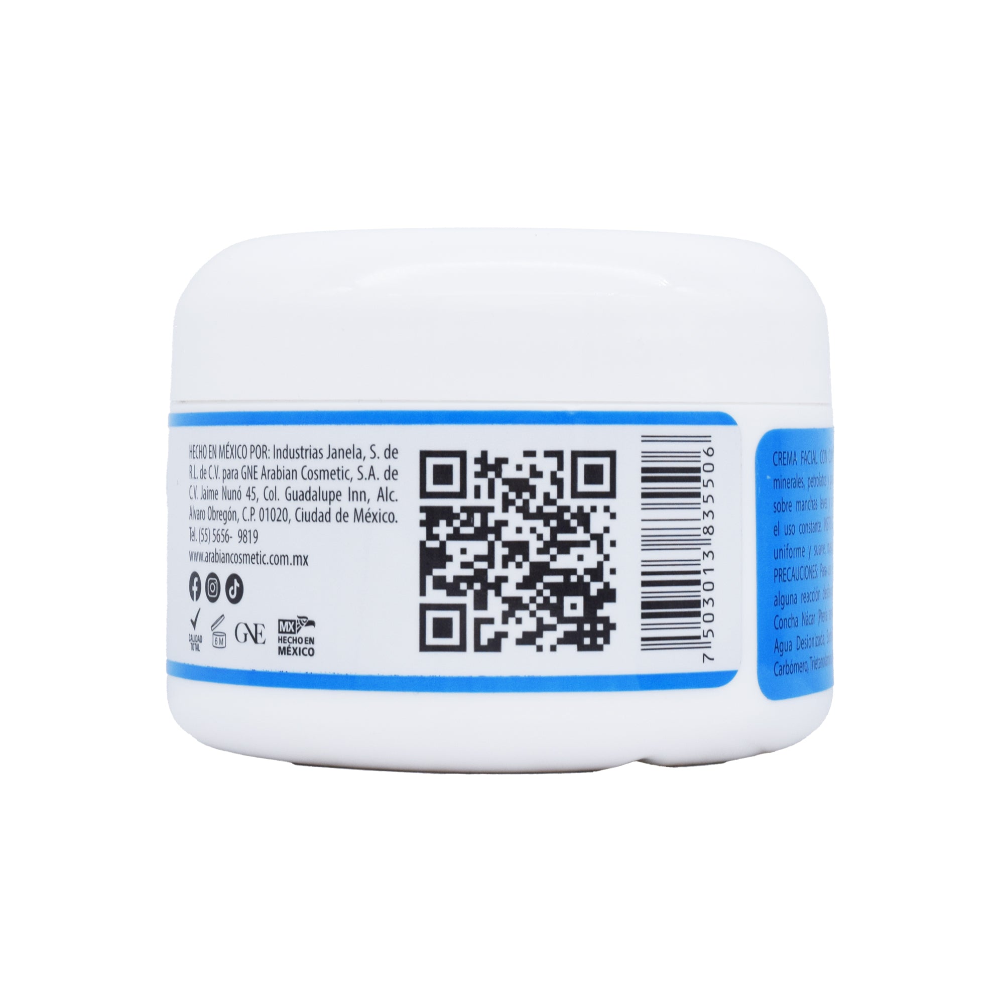 Crema De Concha Nacar 120 G