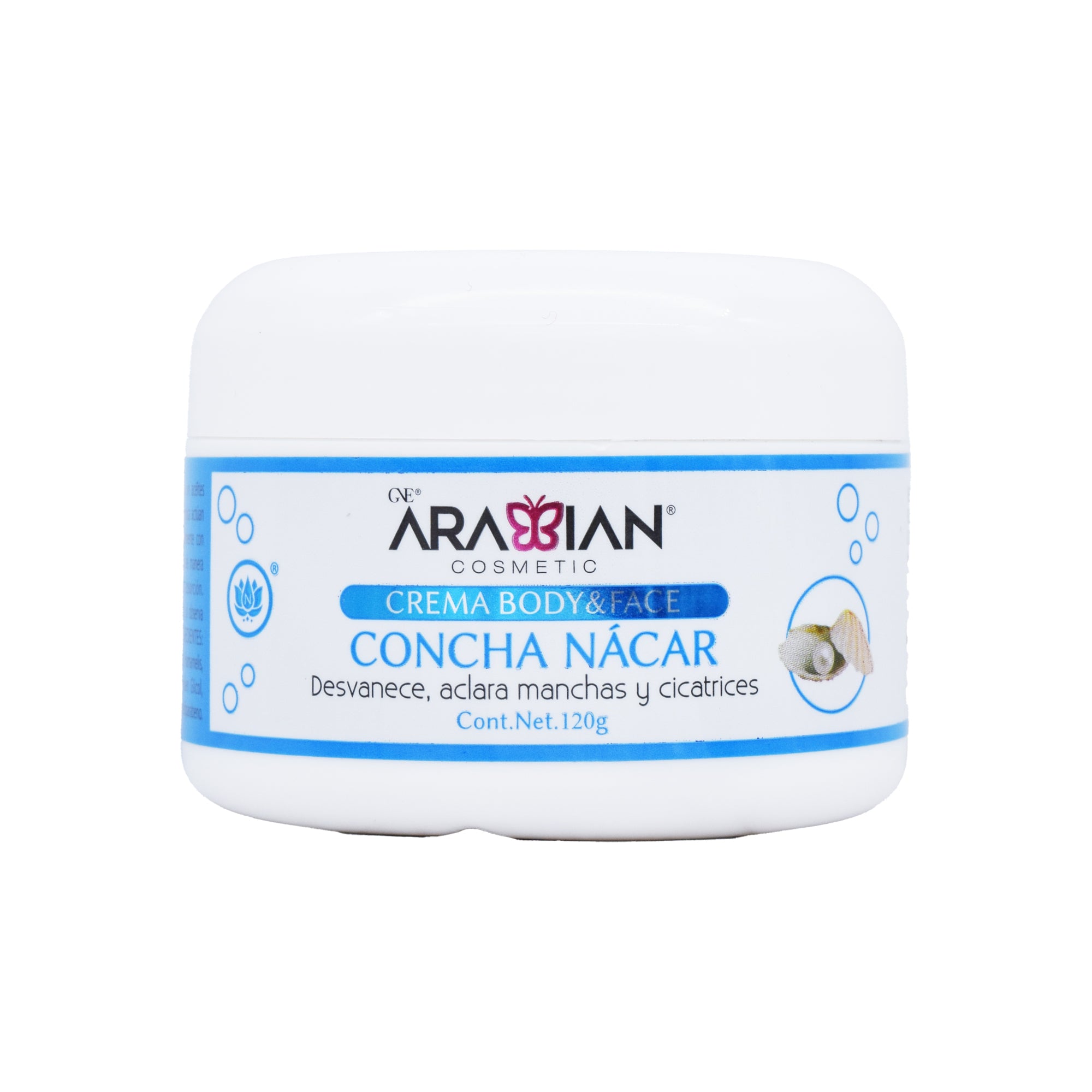 Crema De Concha Nacar 120 G