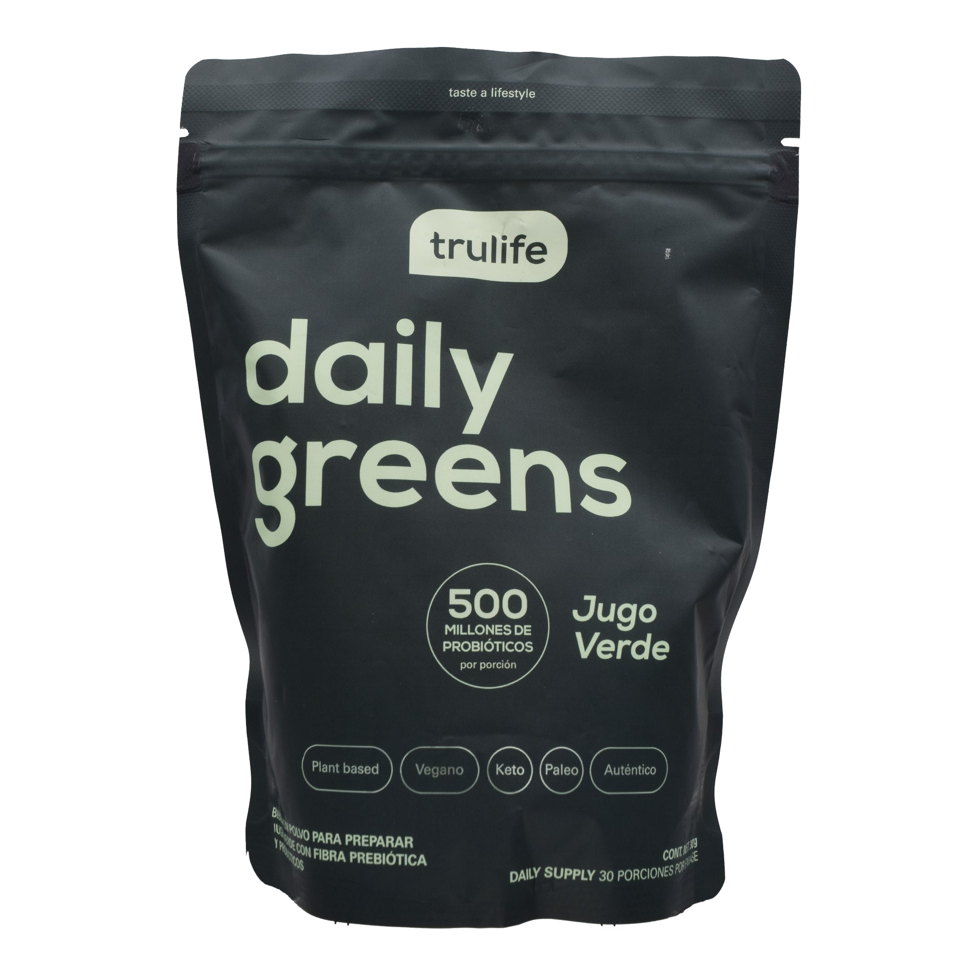 Bebida En Polvo Jugo Verde Probioticos 300 G