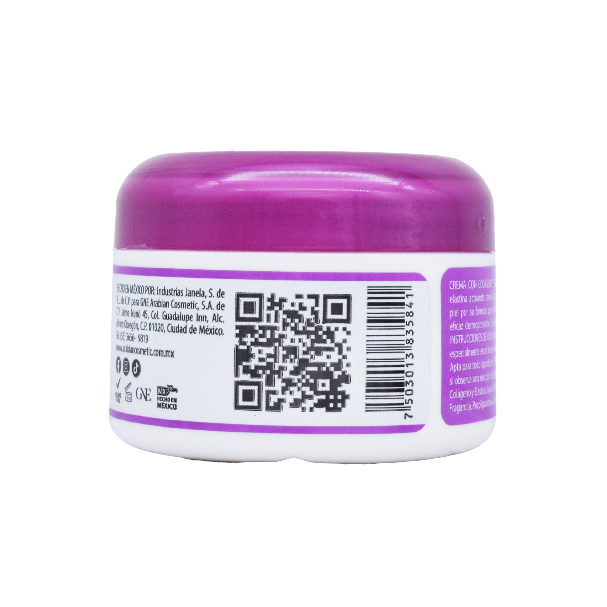 Crema De Colageno Y Elastina 120 G