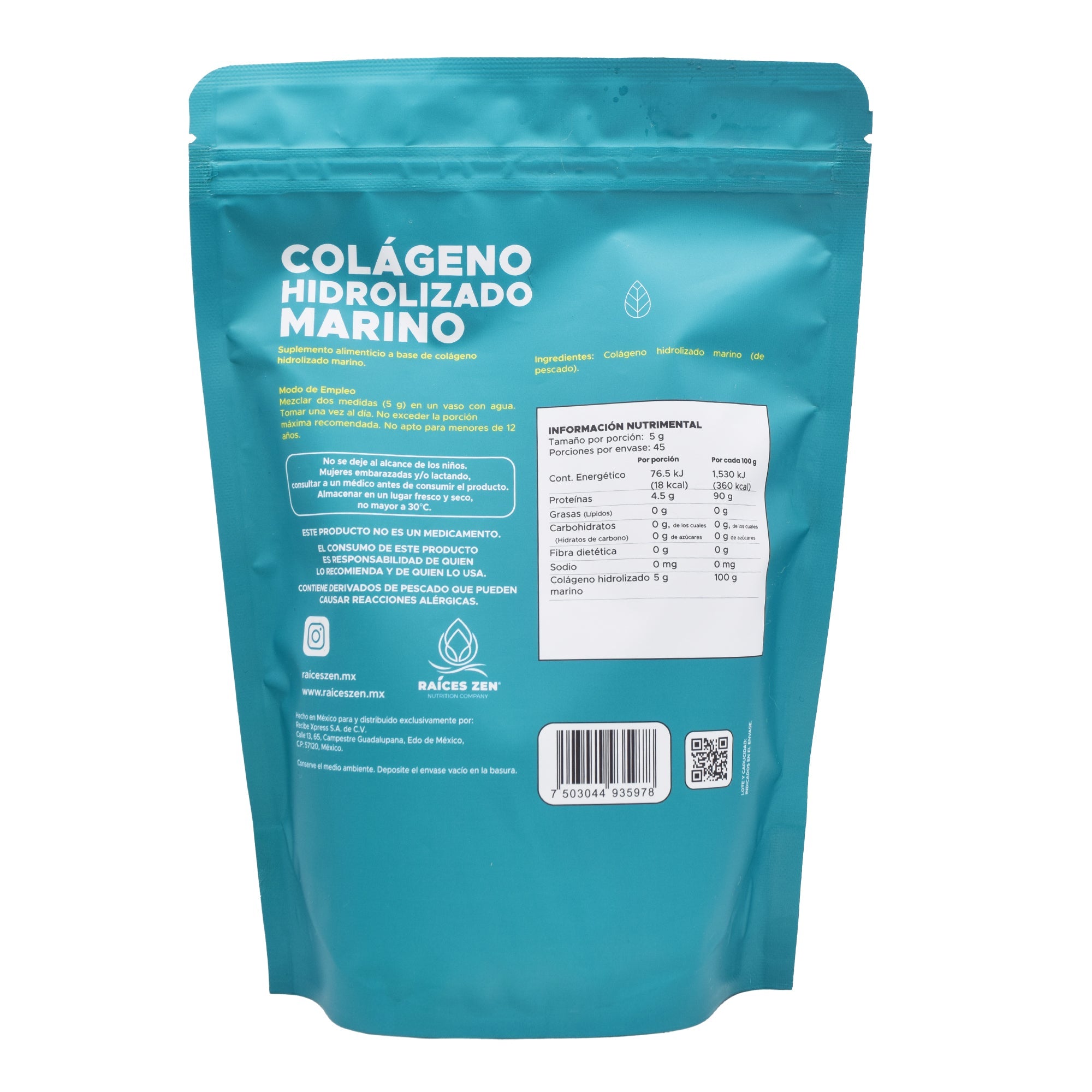 Colageno Hidrolizado Marino 225 G
