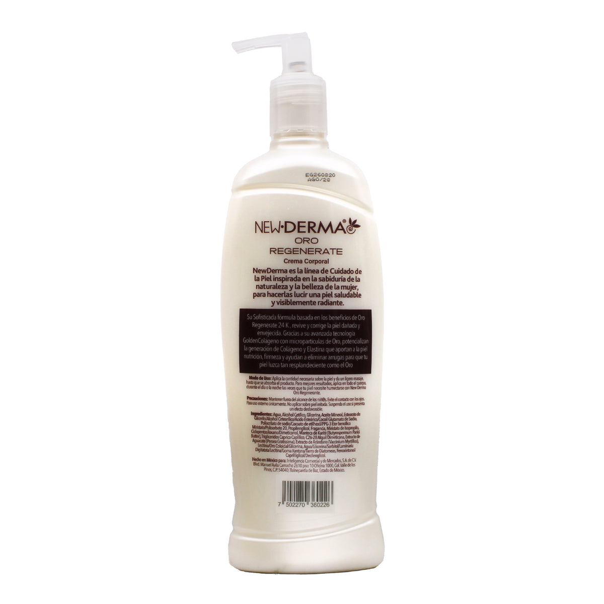 Crema Corporal Colageno Piel Madura 400ml