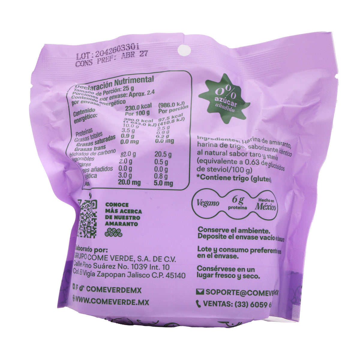 Obleas Taro 60 G