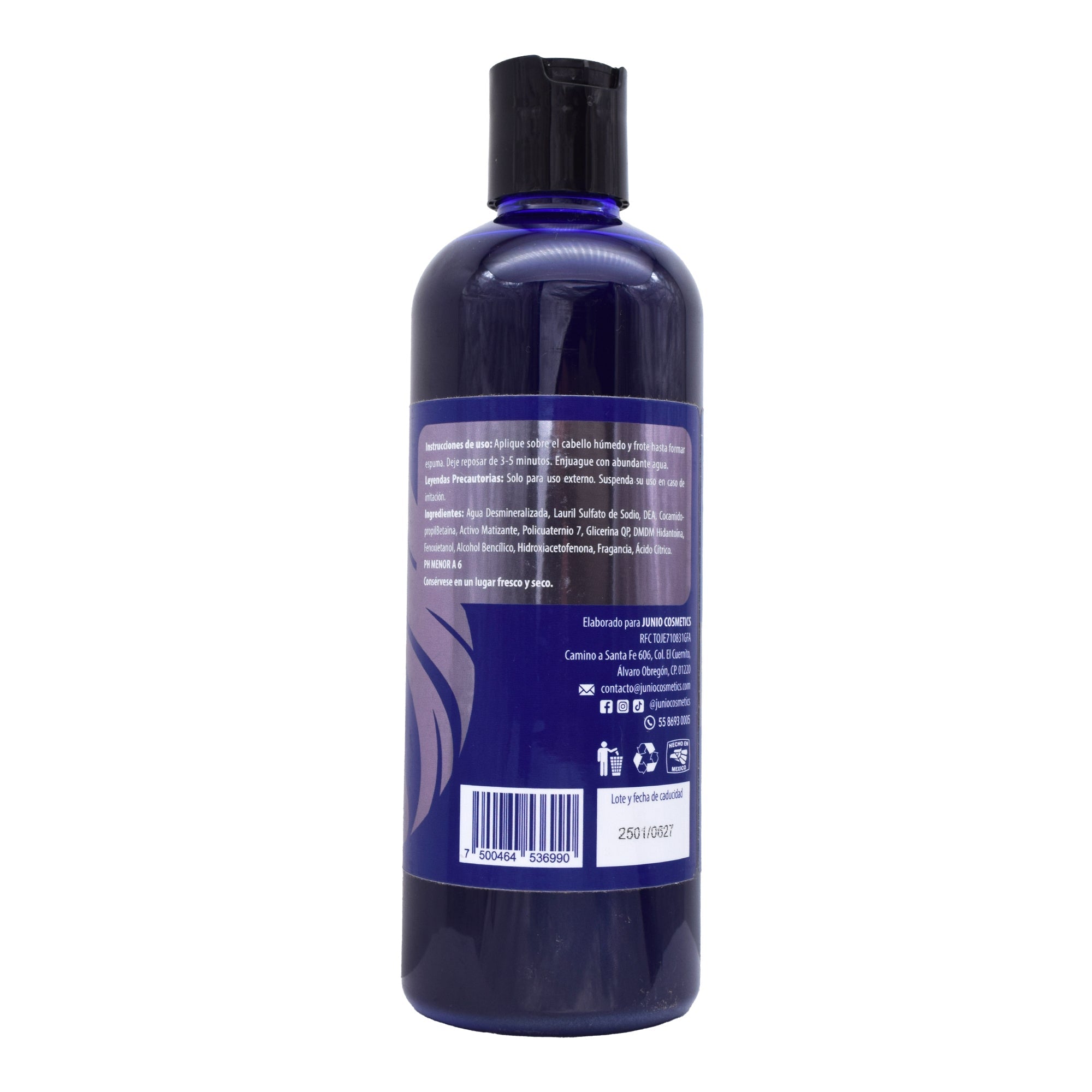 Shampoo Matizador 500 Ml