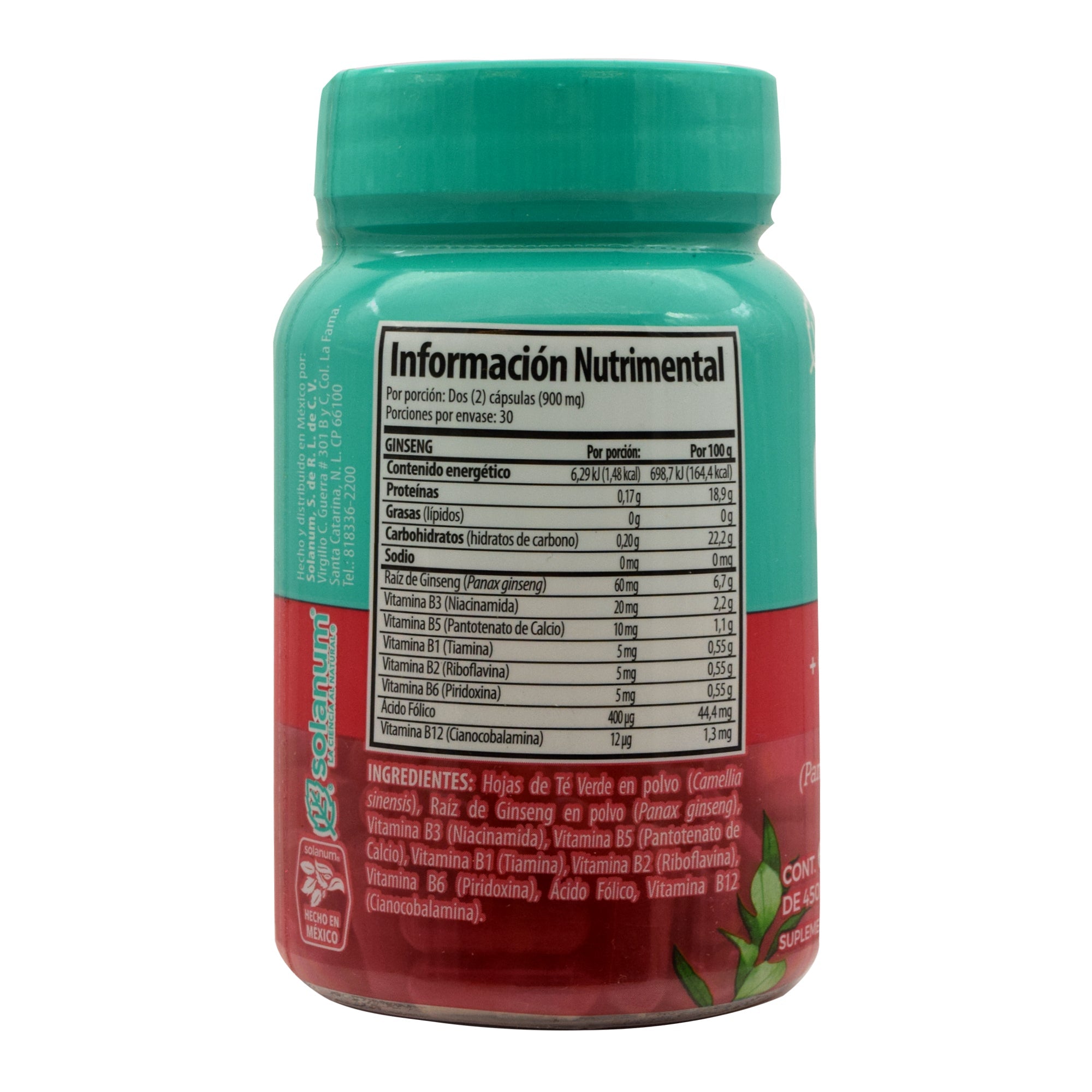 Ginseng Complejo B 60 Cap