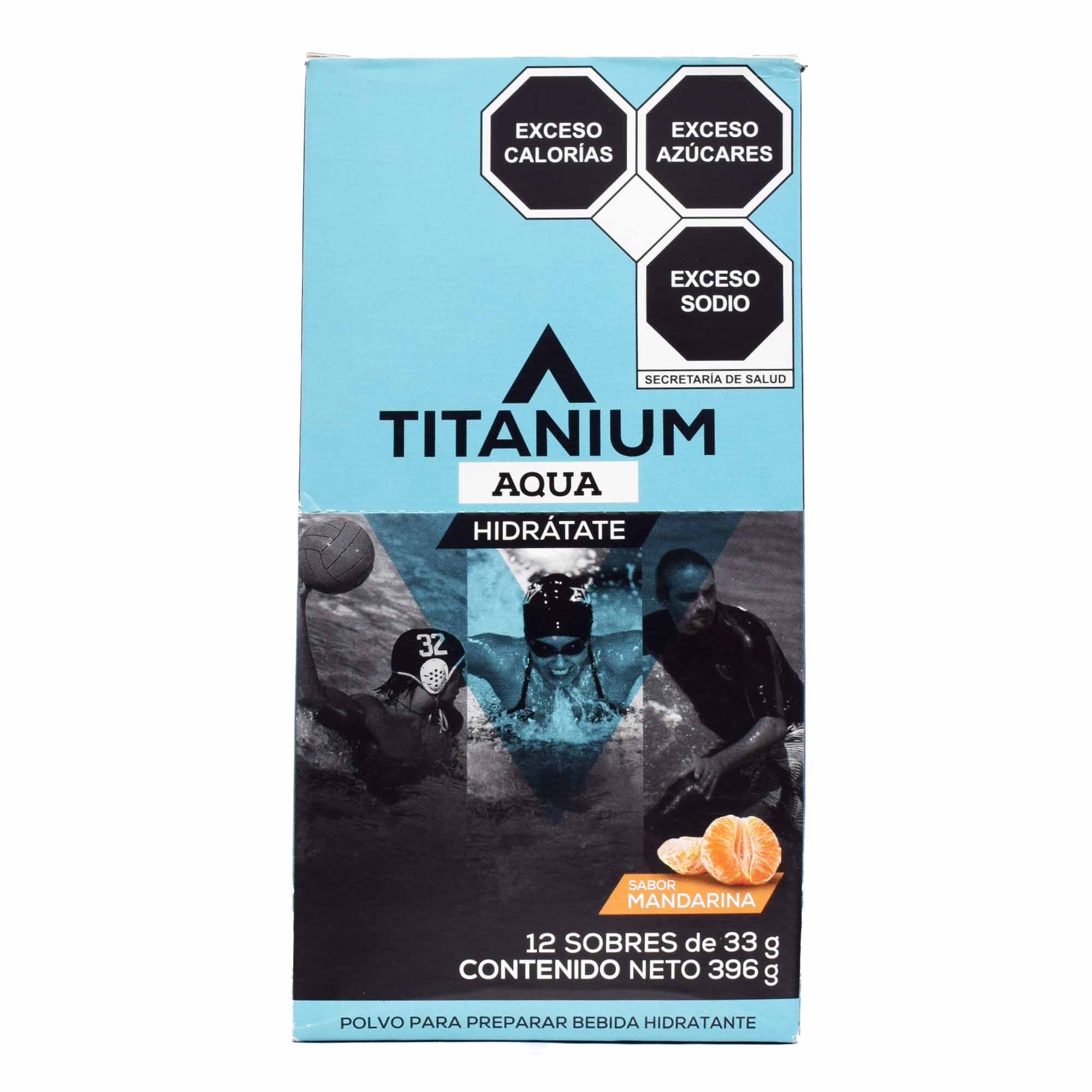 Bebida Hidratante Aqua Mandarina 33 G (PAQUETE 12)