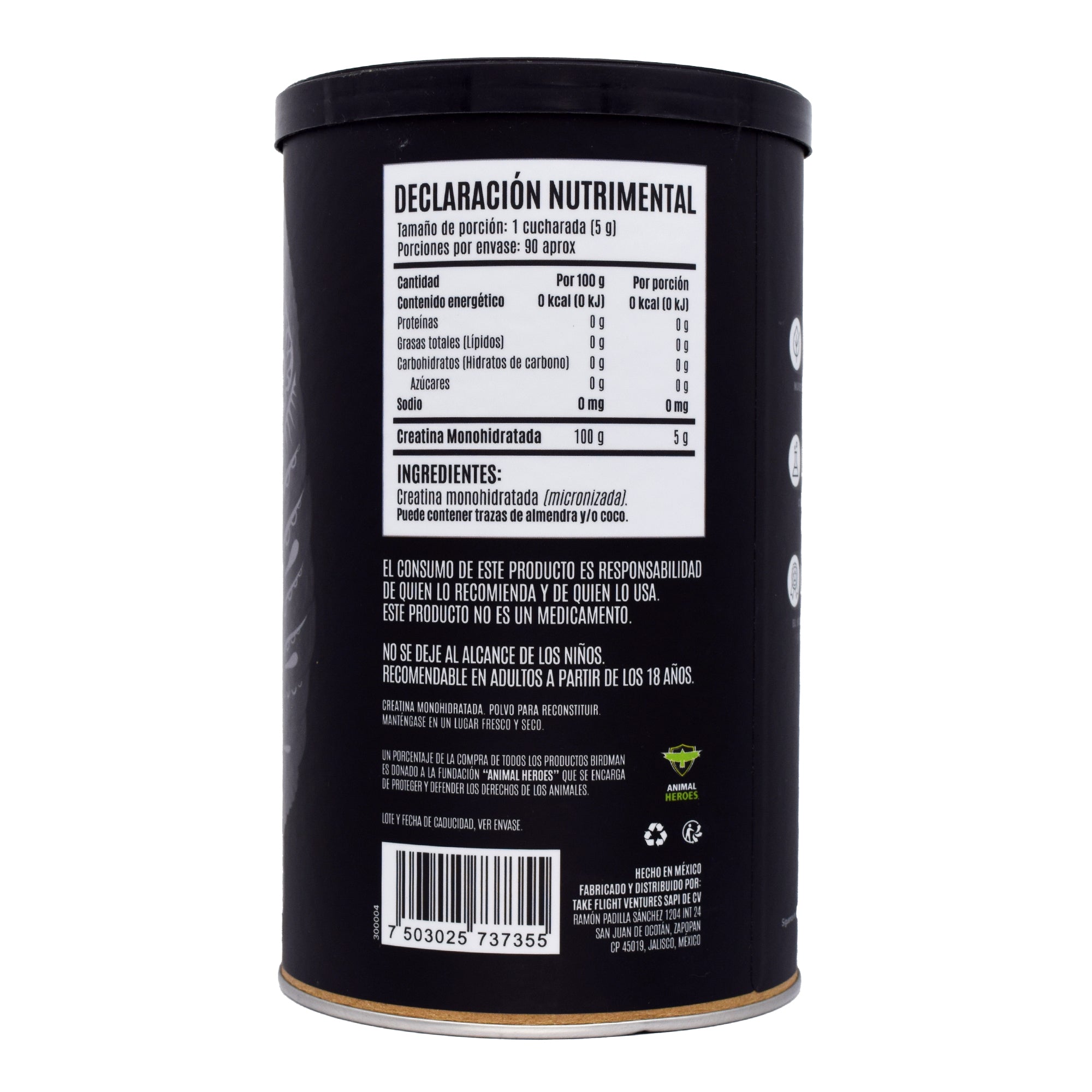 Creatina Monohidratada 450 Gr